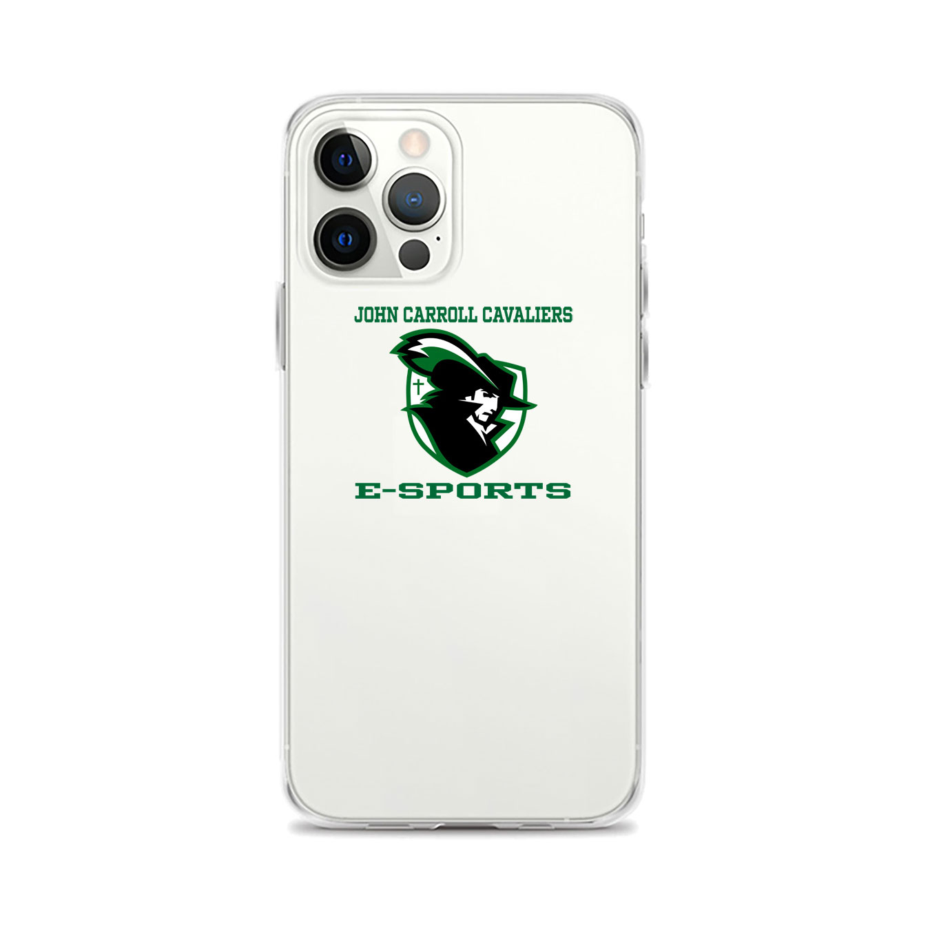 iPhone case - White - Logo Text Drop