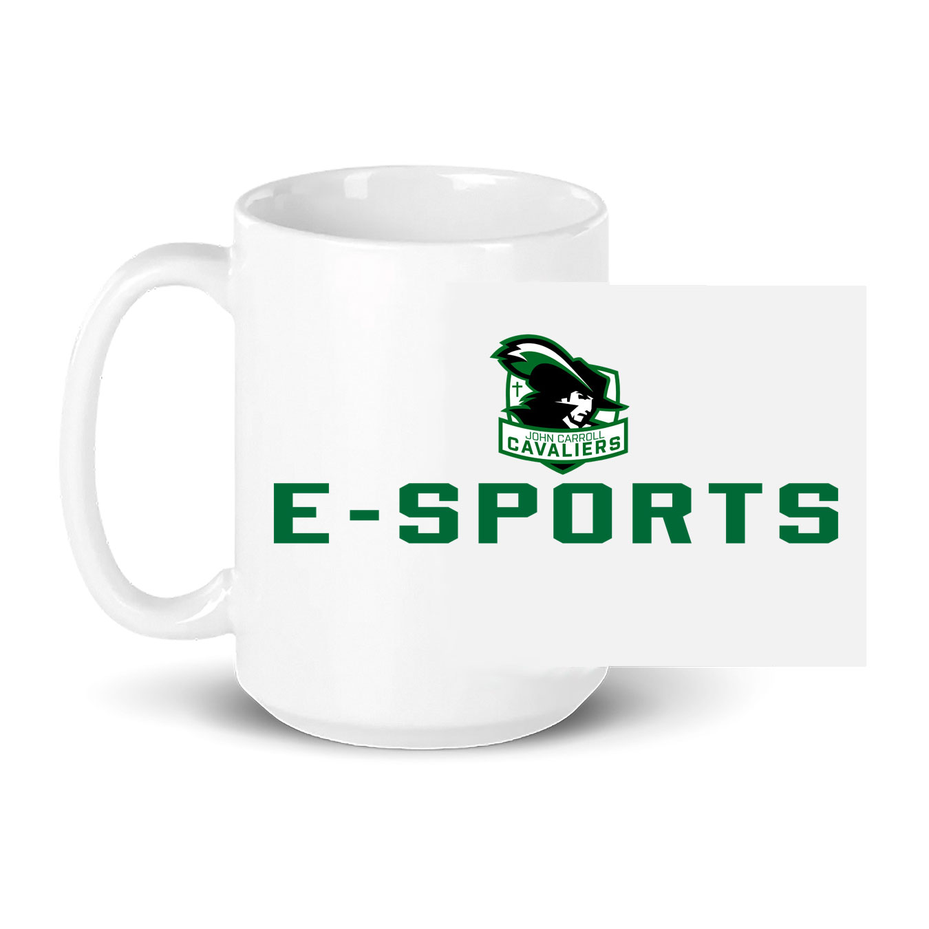 15oz Coffee Mug - White - Logo Sport Name