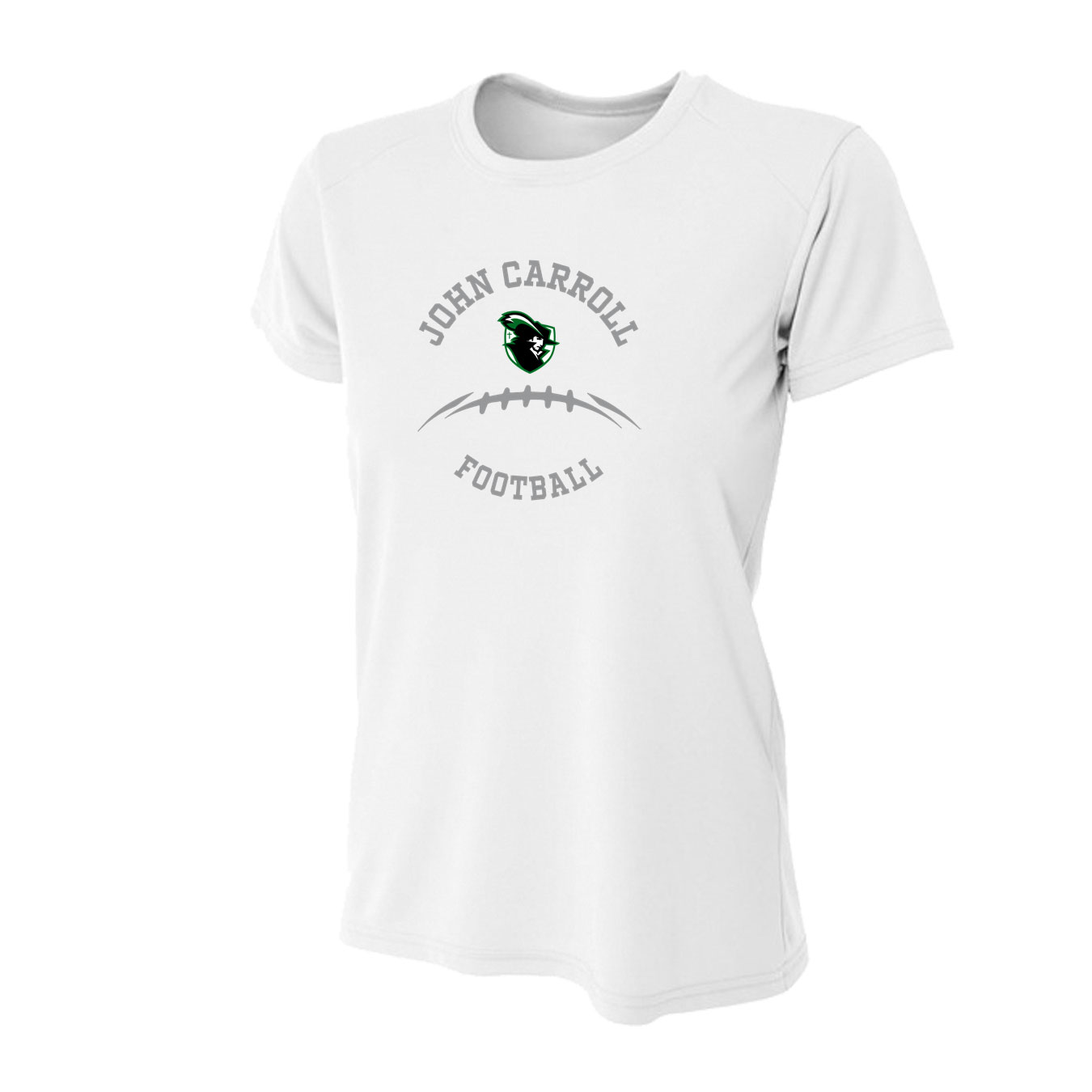 Women's Tight Fit Performance T-Shirt - White - Sport Circle