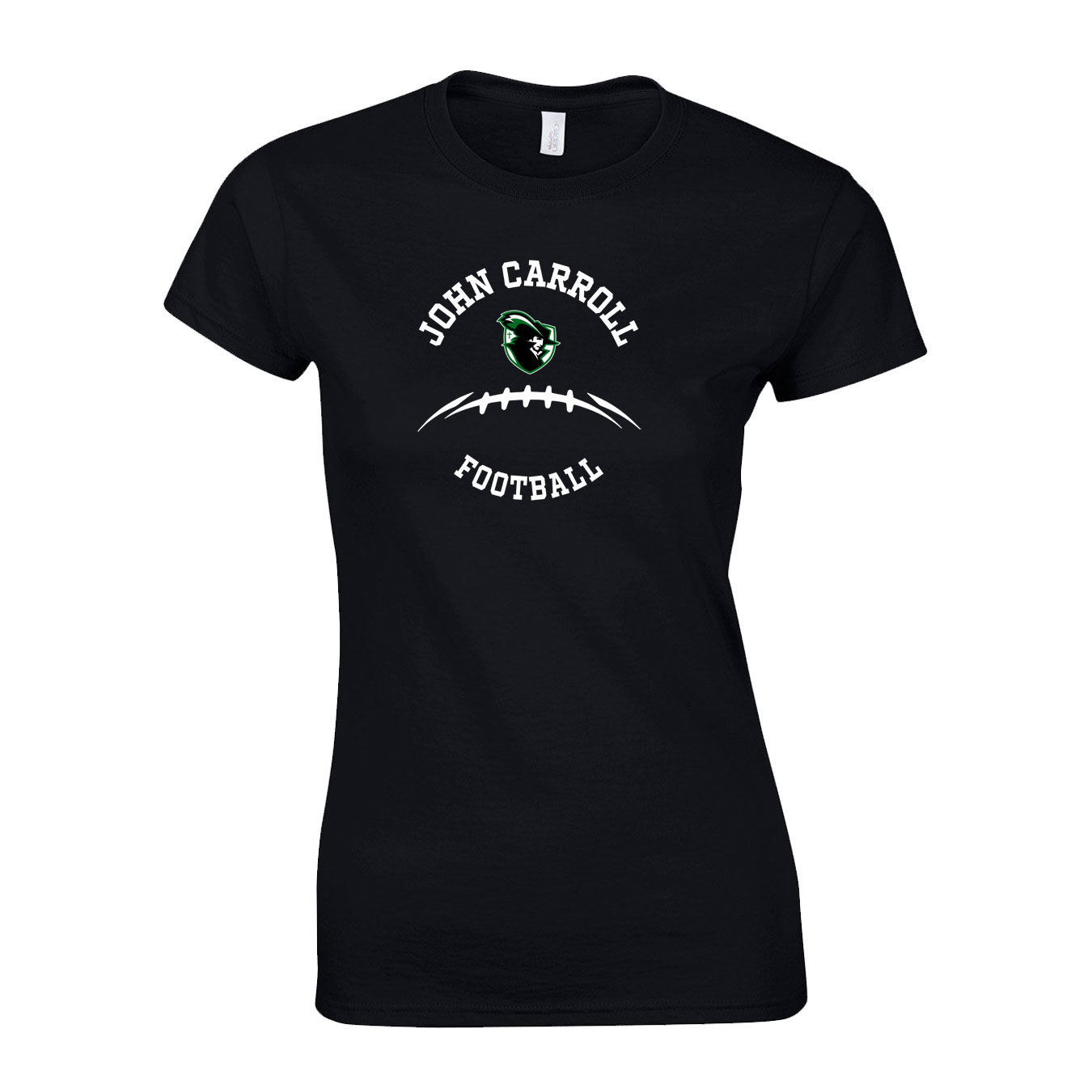 Women's Semi-Fitted Classic T-Shirt - Black - Sport Circle