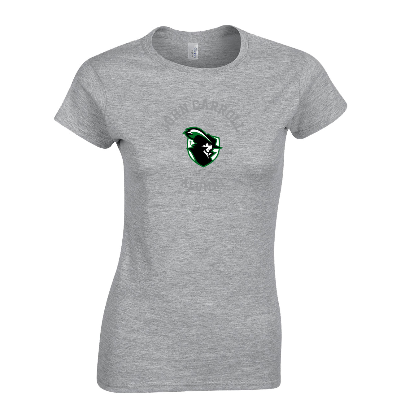 Women's Semi-Fitted Classic T-Shirt - Sport Grey - Sport Circle