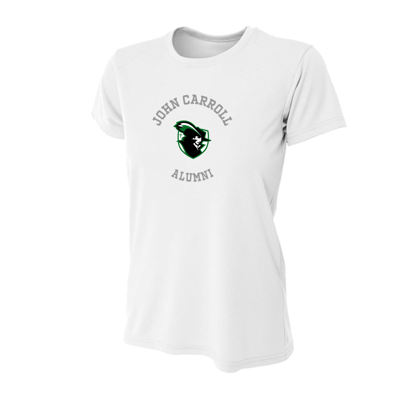 Women's Tight Fit Performance T-Shirt - White - Sport Circle