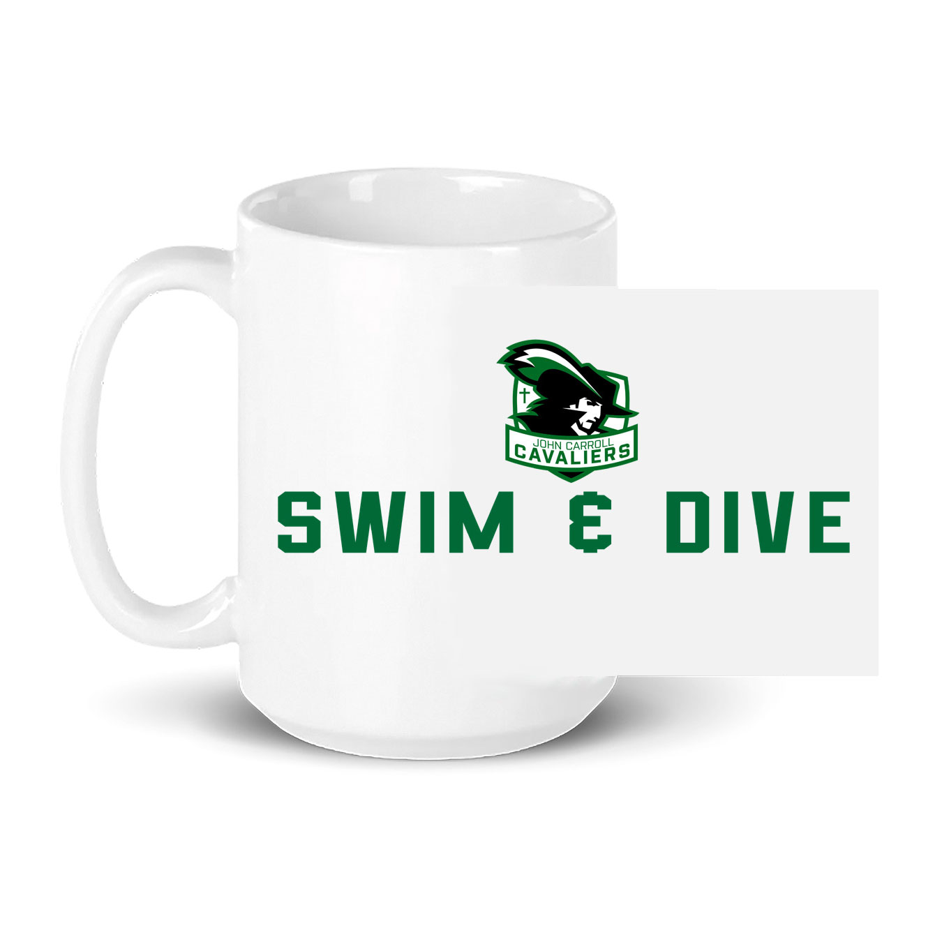 15oz Coffee Mug - White - Logo Sport Name