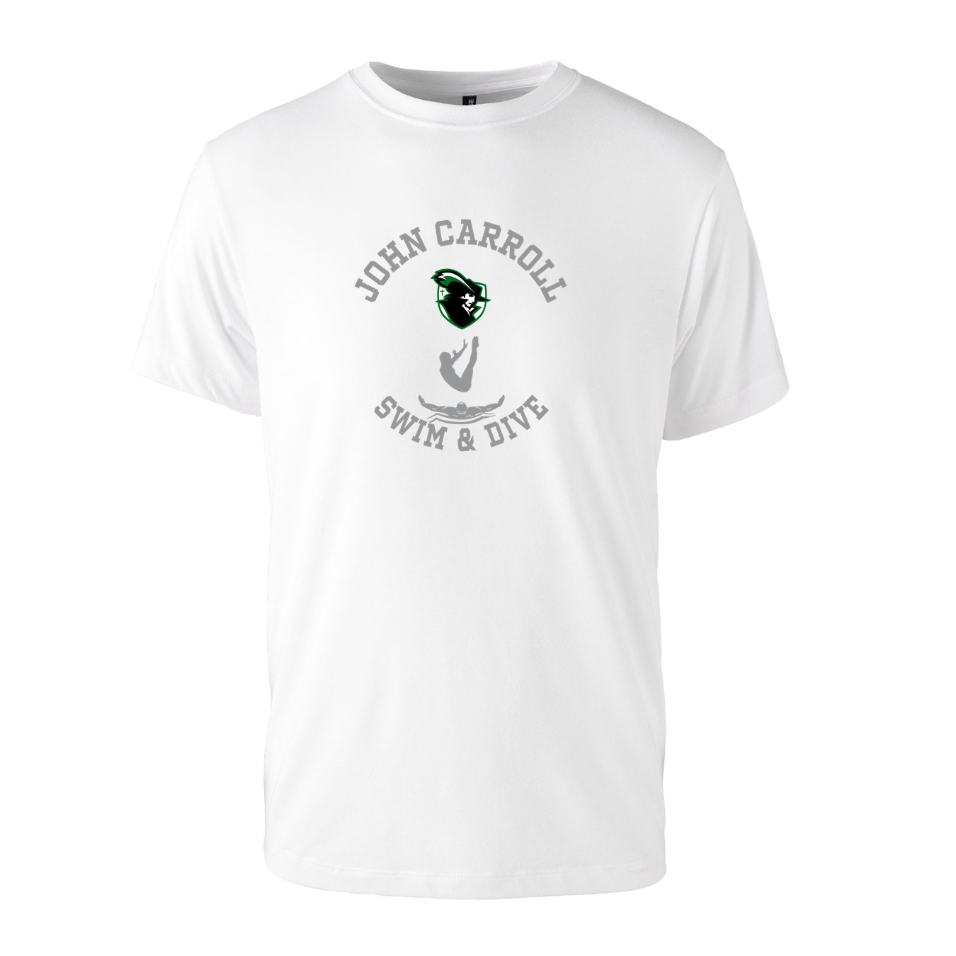 Men's Triblend T-Shirt - White - Sport Circle