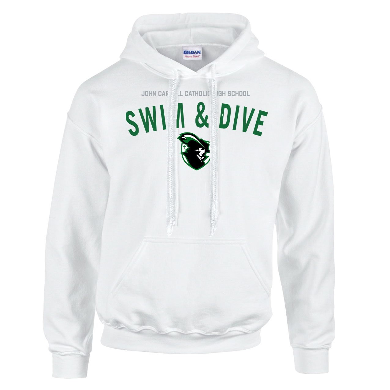 Fleece Hoodie - White - Sport Arch