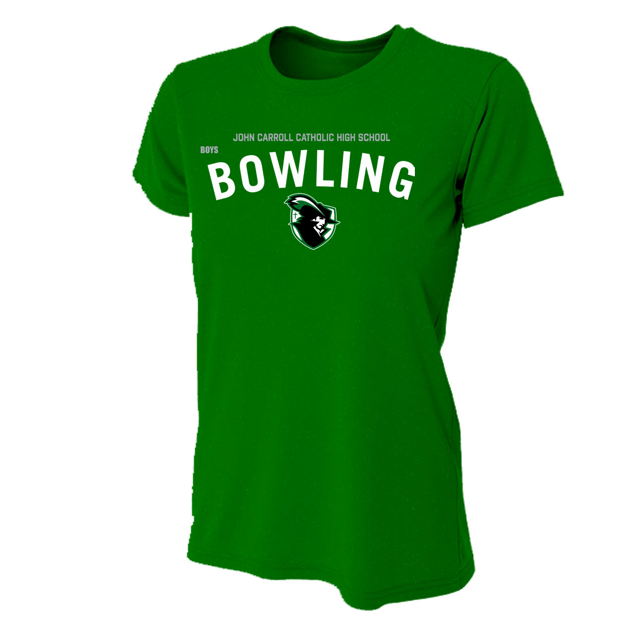 Women's Tight Fit Performance T-Shirt - Kelly - Sport Arch