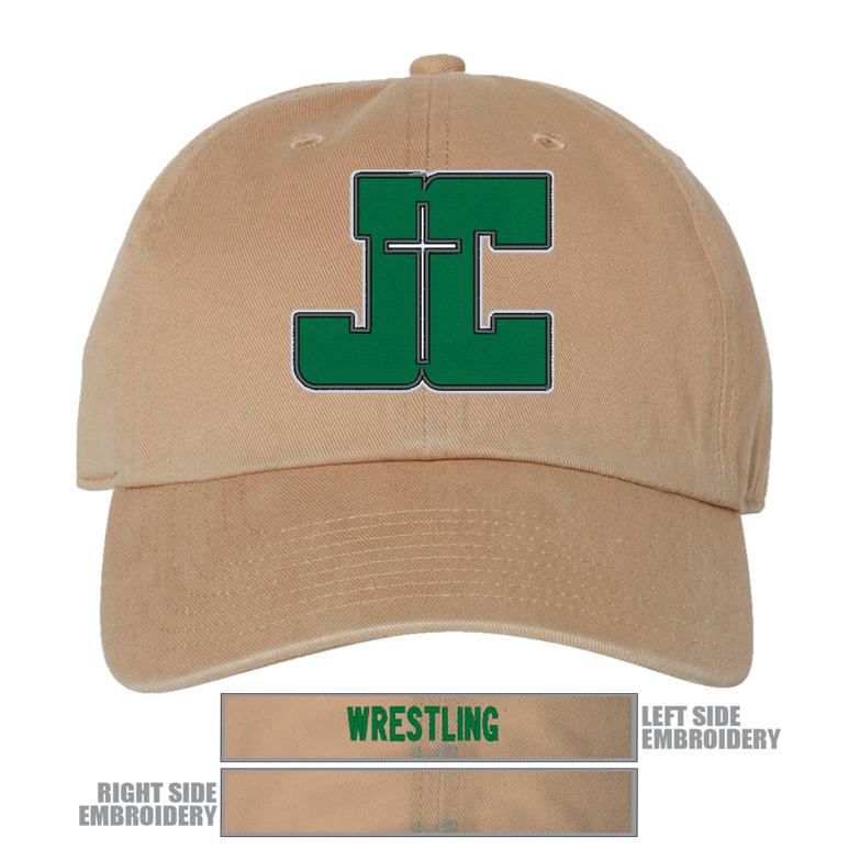47 Brand Clean Up Cap - Khaki - Hat Embroidery