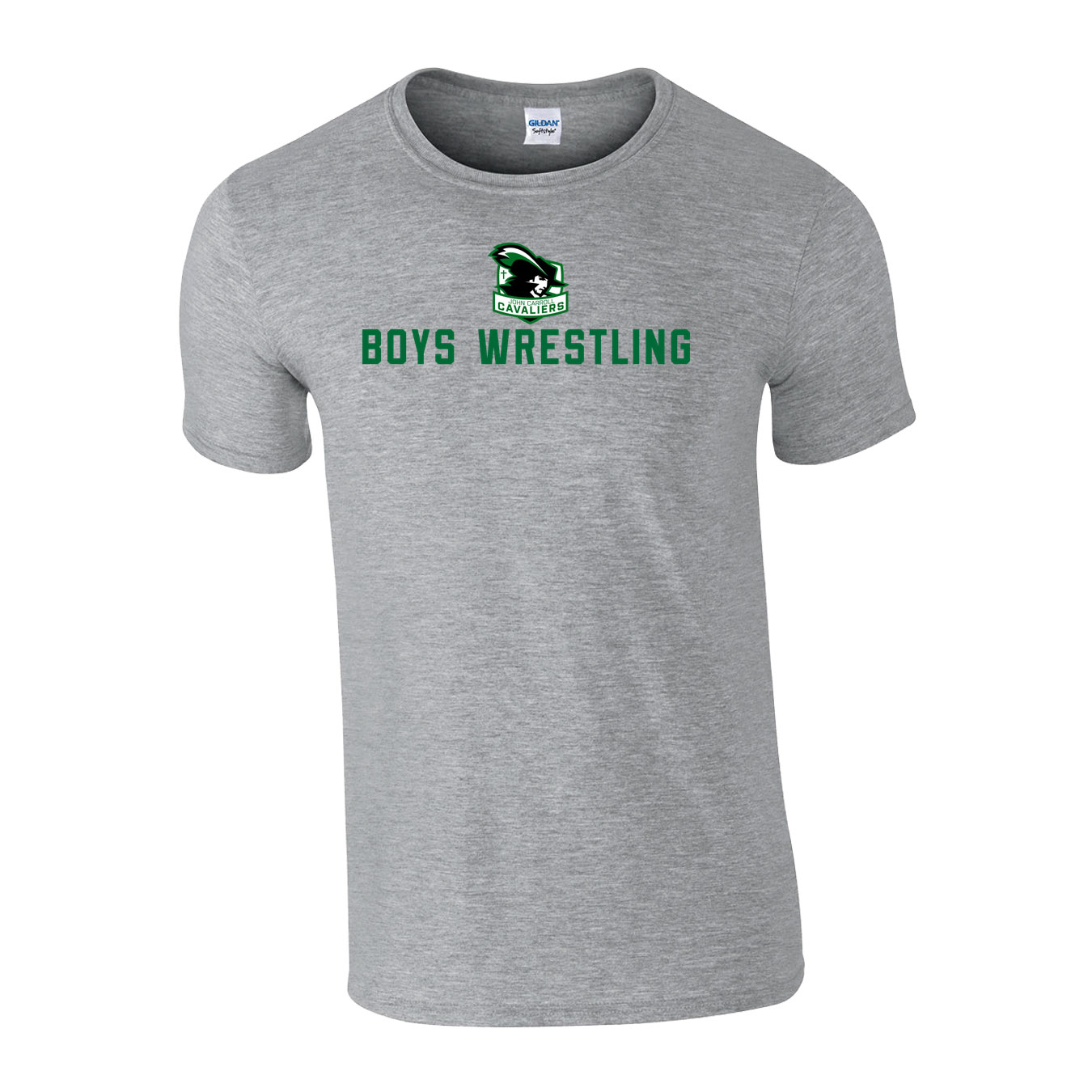 Youth Classic T-Shirt - Sport Grey - Logo Sport Name