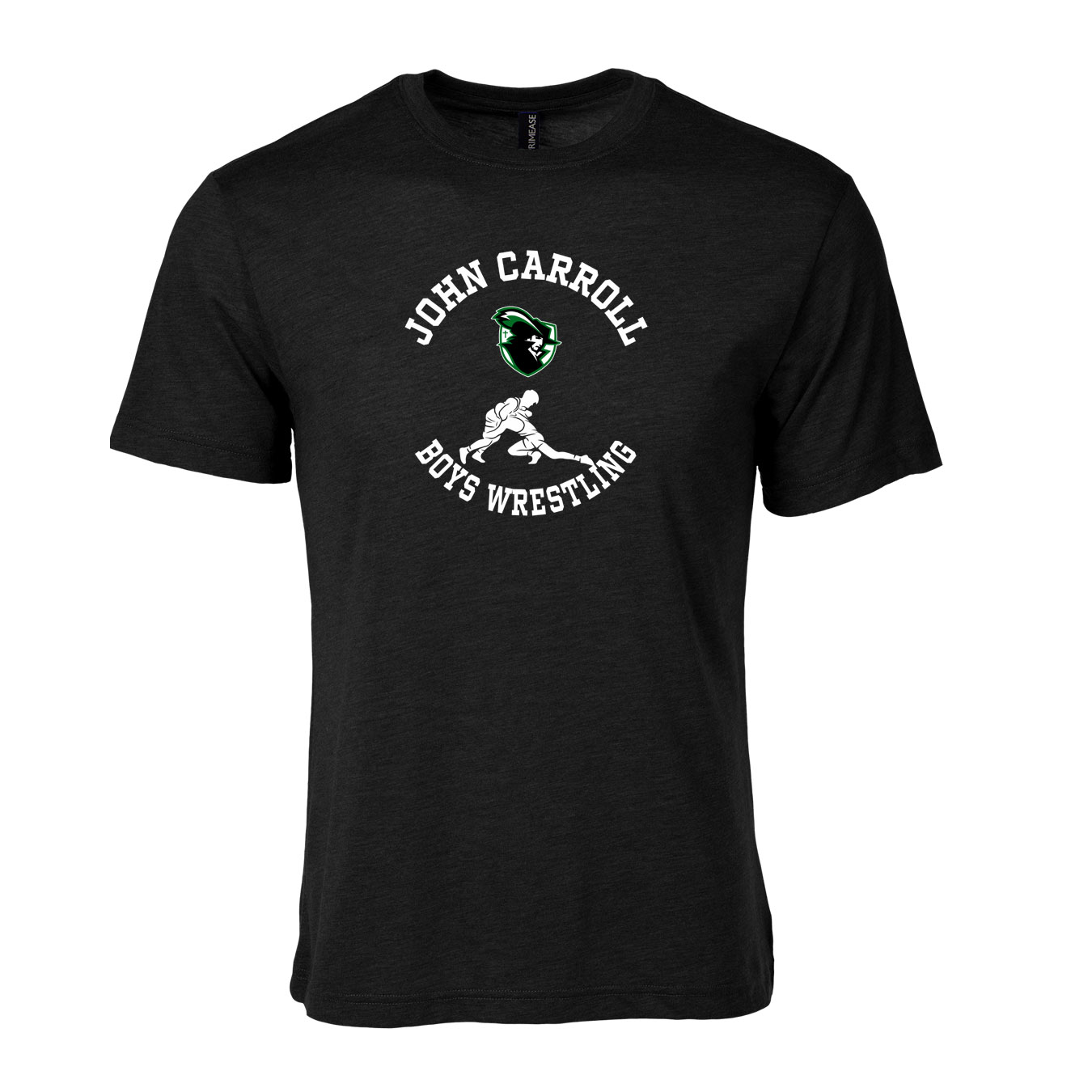 Men's Triblend T-Shirt - Black - Sport Circle