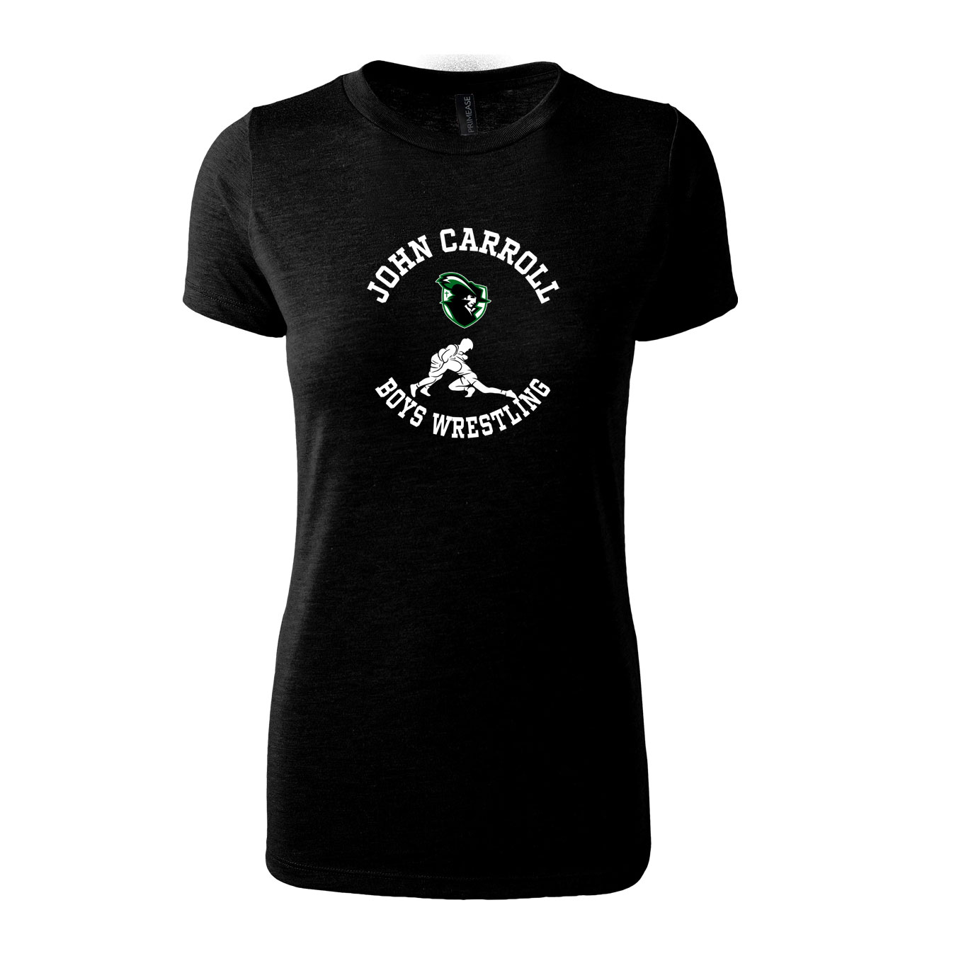 Women's Triblend T-Shirt - Black - Sport Circle