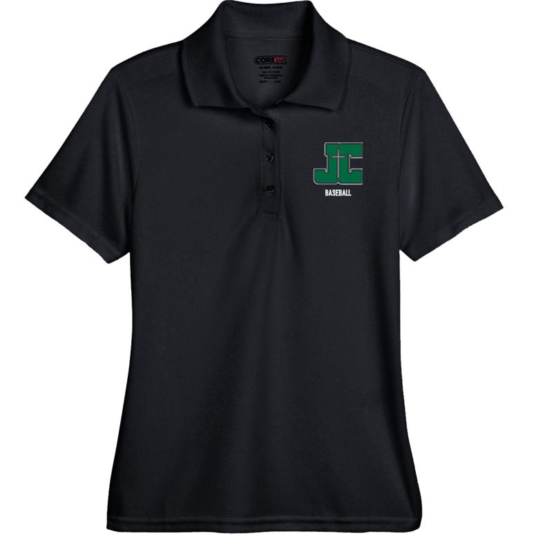 Men's Performance Polo - Black - Embroidery Text Drop
