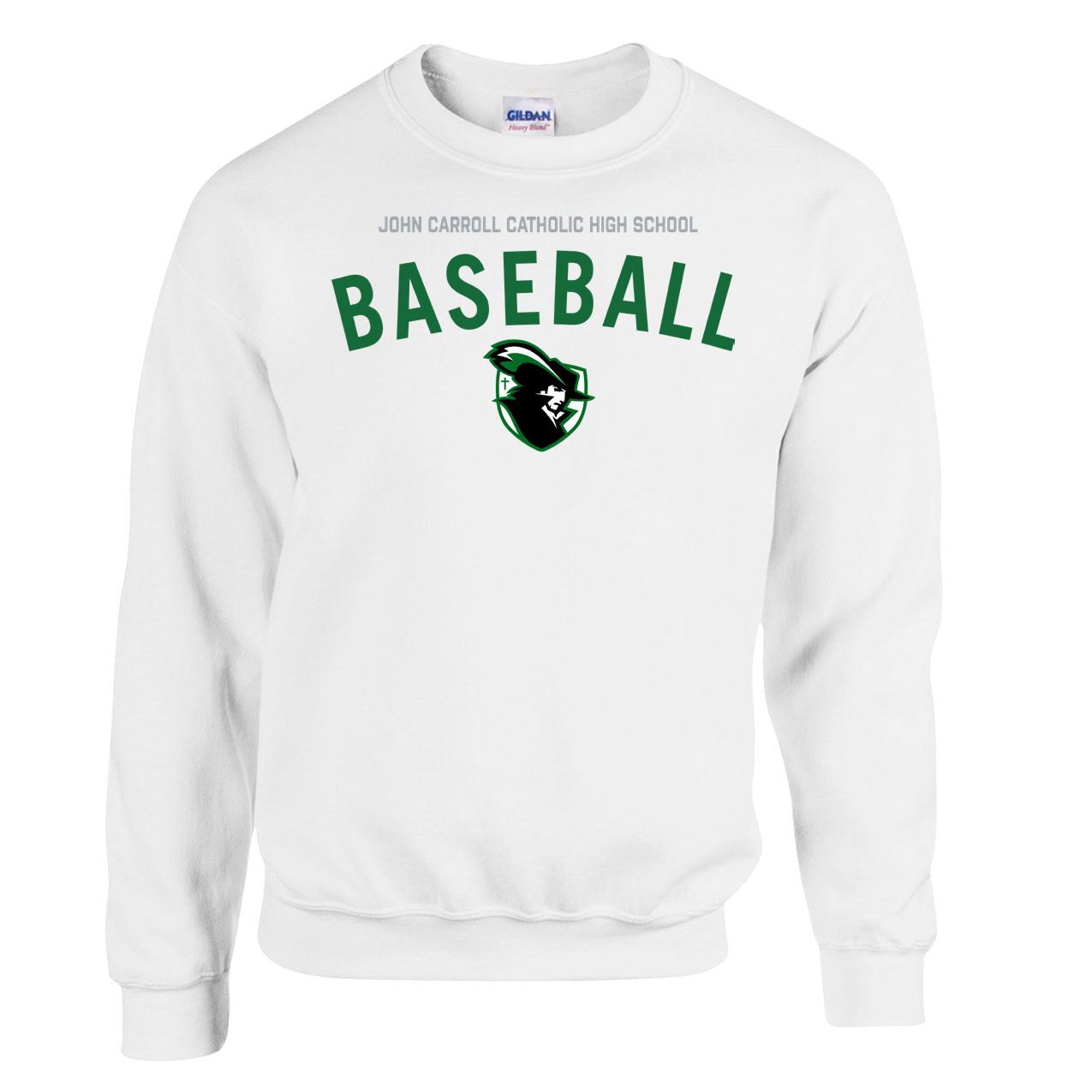 Fleece Crewneck - White - Sport Arch