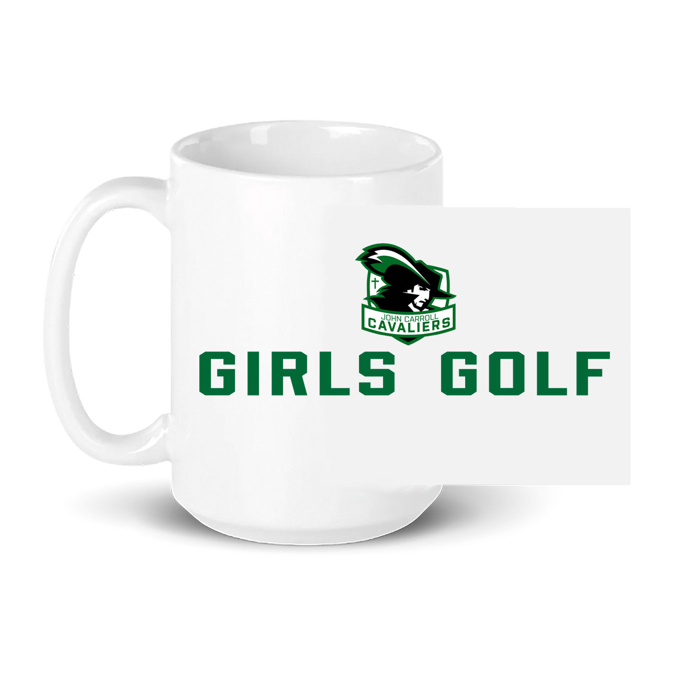 15oz Coffee Mug - White - Logo Sport Name