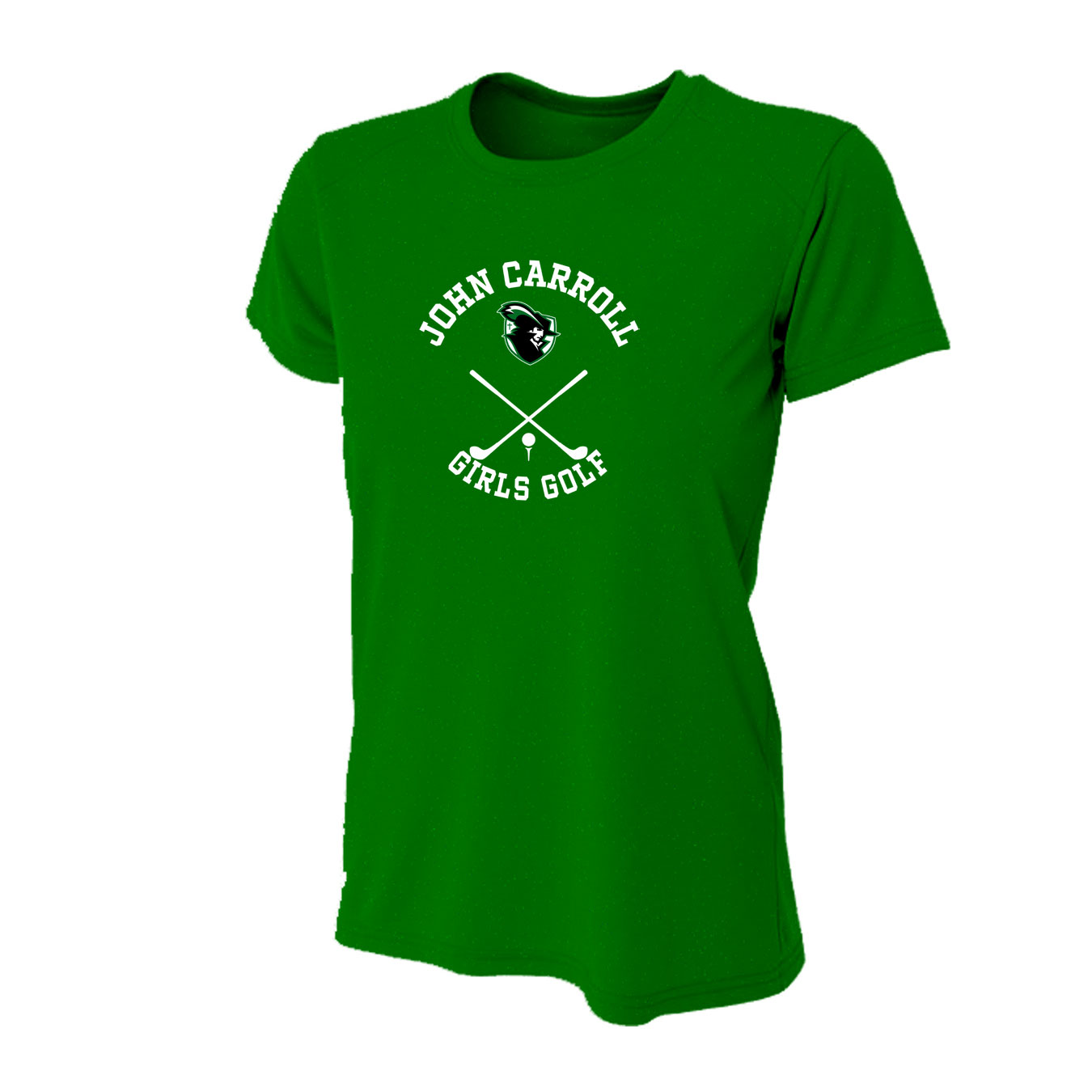 Women's Tight Fit Performance T-Shirt - Kelly - Sport Circle