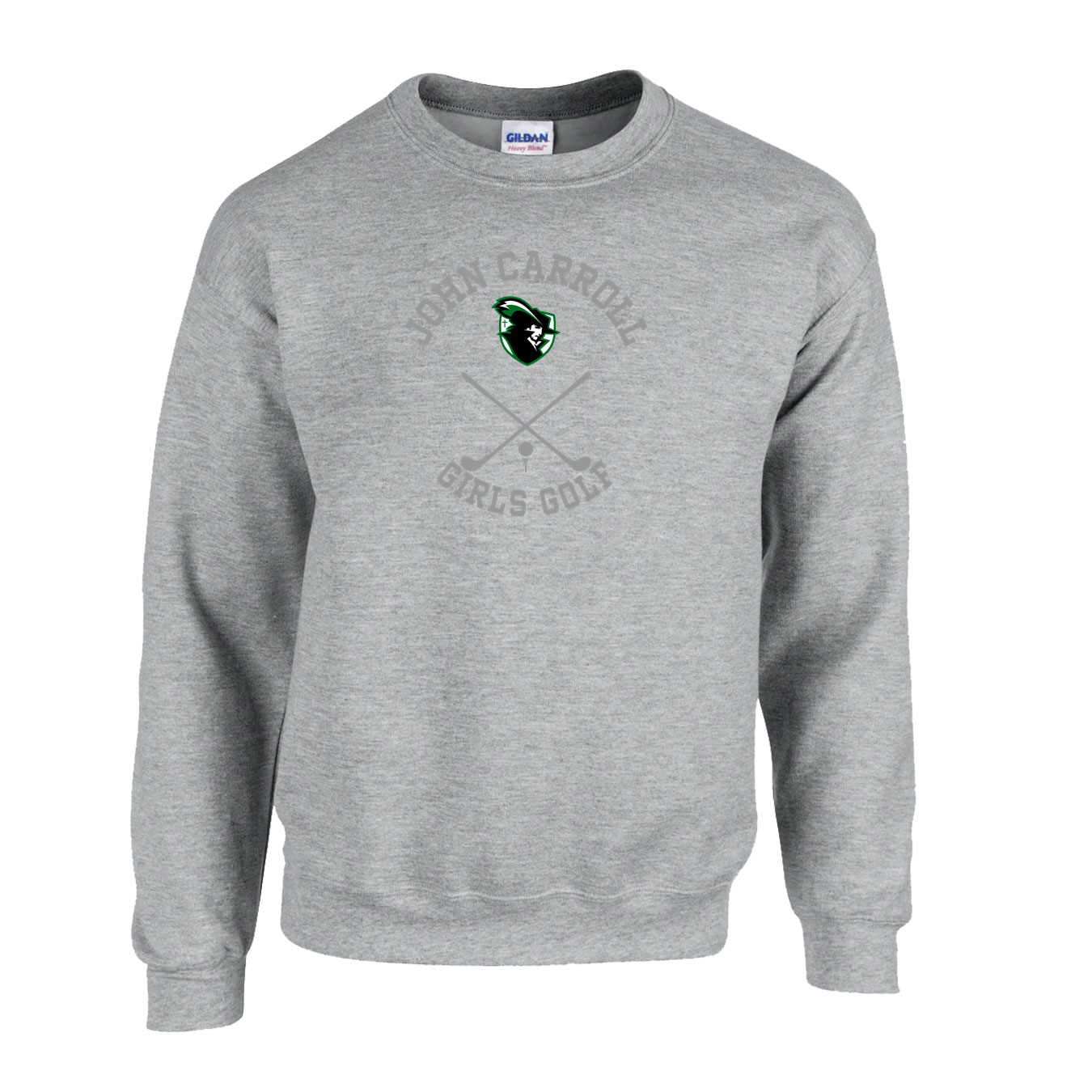 Fleece Crewneck - Sport Grey - Sport Circle