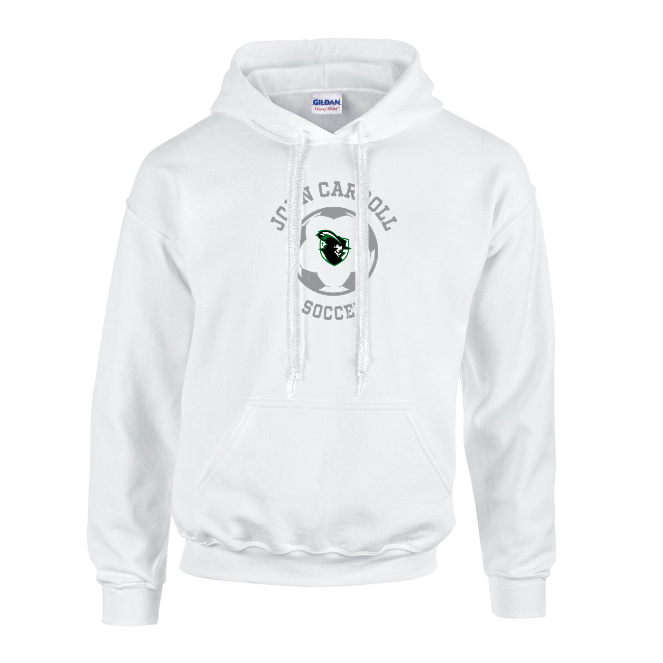Fleece Hoodie - White - Sport Circle