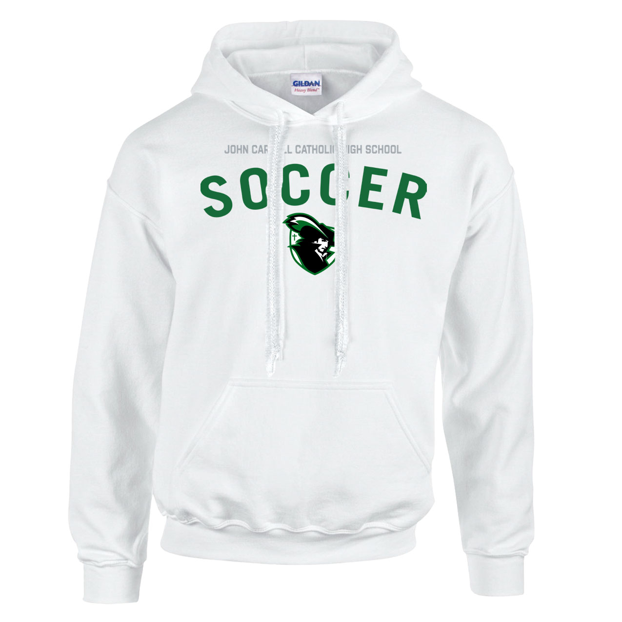 Fleece Hoodie - White - Sport Arch