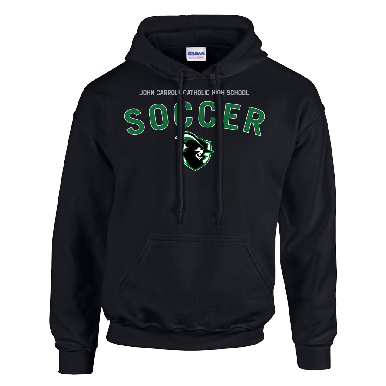 Fleece Hoodie - Black - Sport Arch