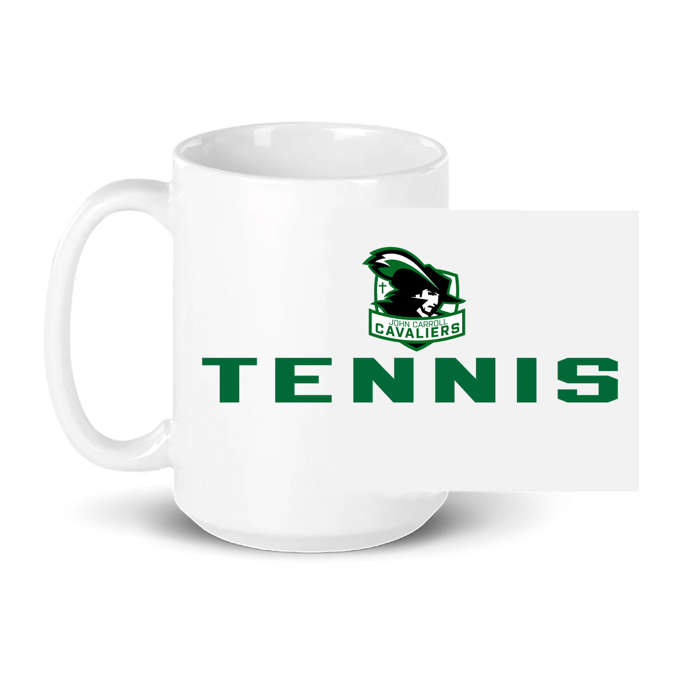 15oz Coffee Mug - White - Logo Sport Name