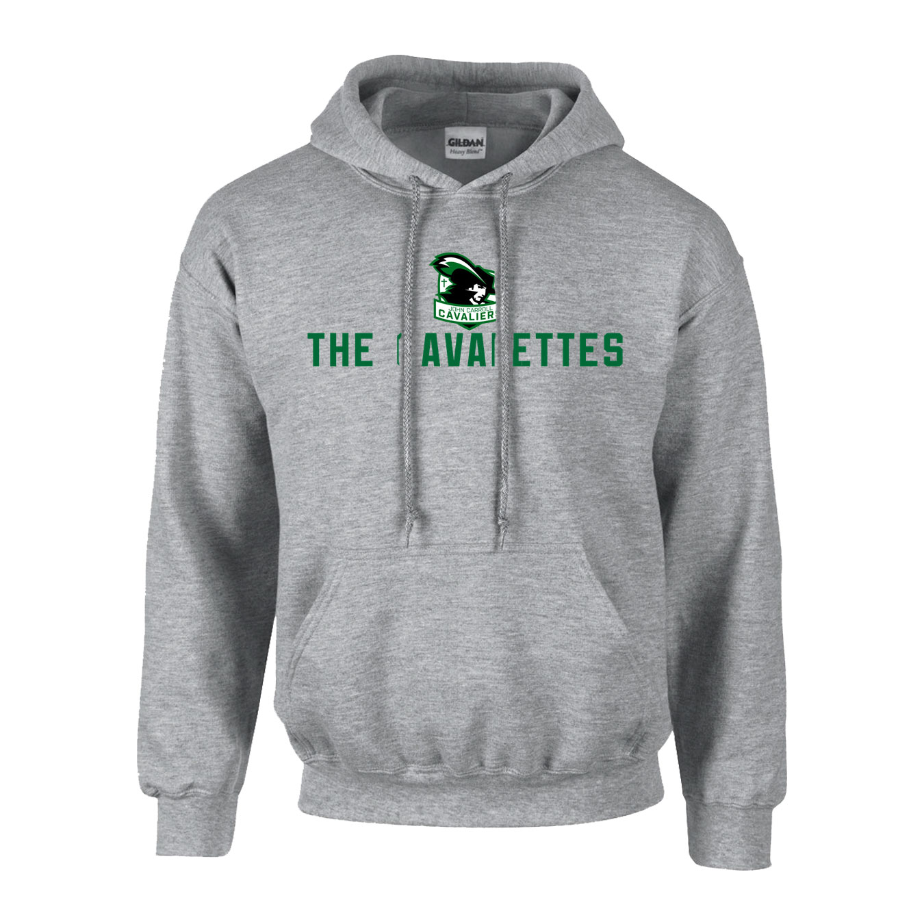 Fleece Hoodie - Sport Grey - Logo Sport Name
