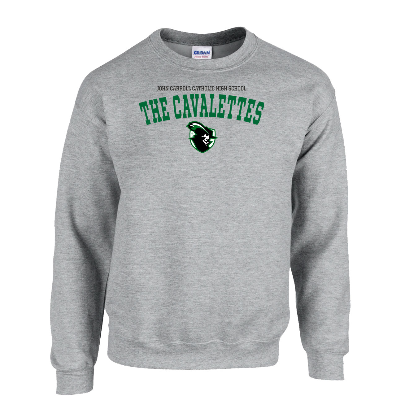 Fleece Crewneck - Sport Grey - Sport Arch