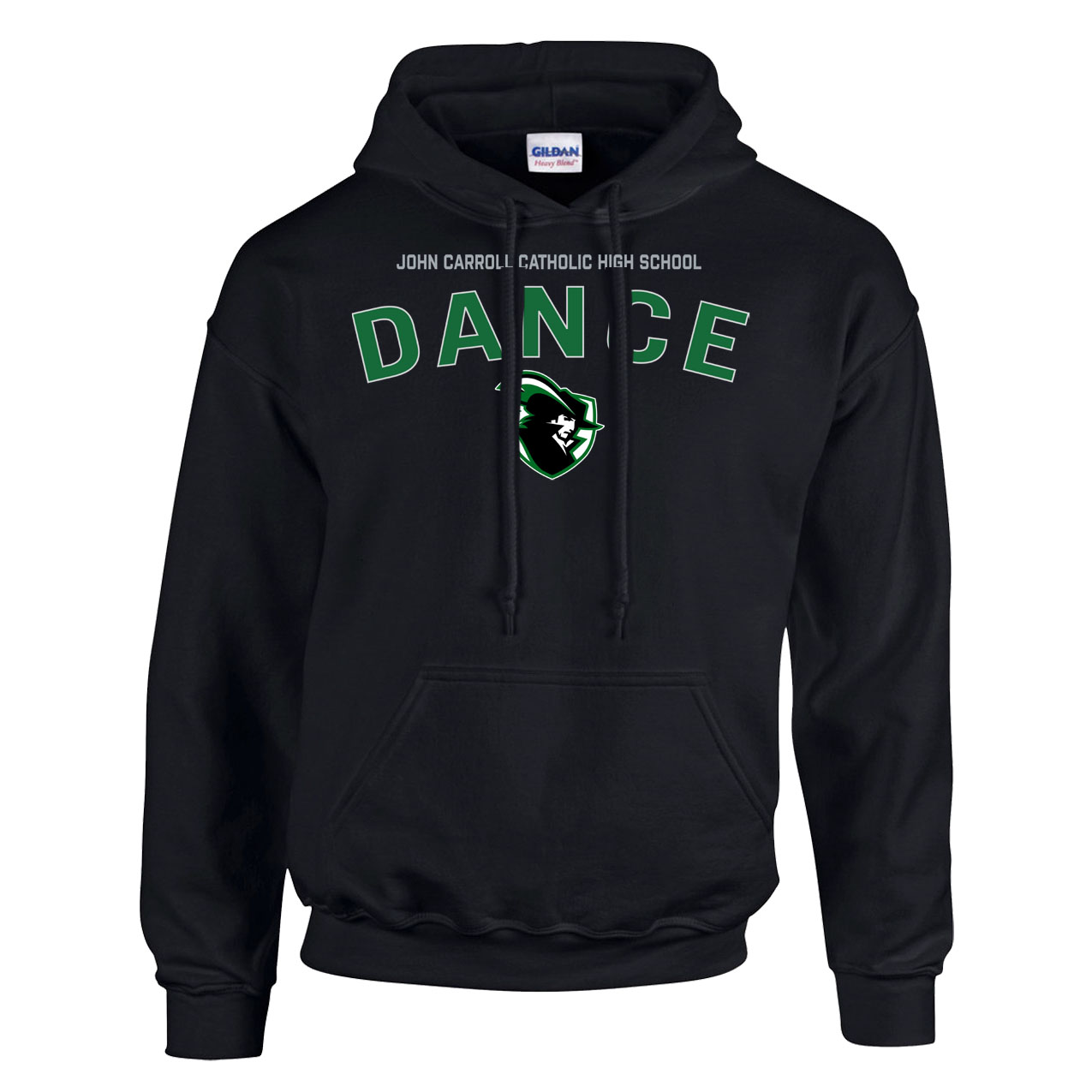Fleece Hoodie - Black - Sport Arch