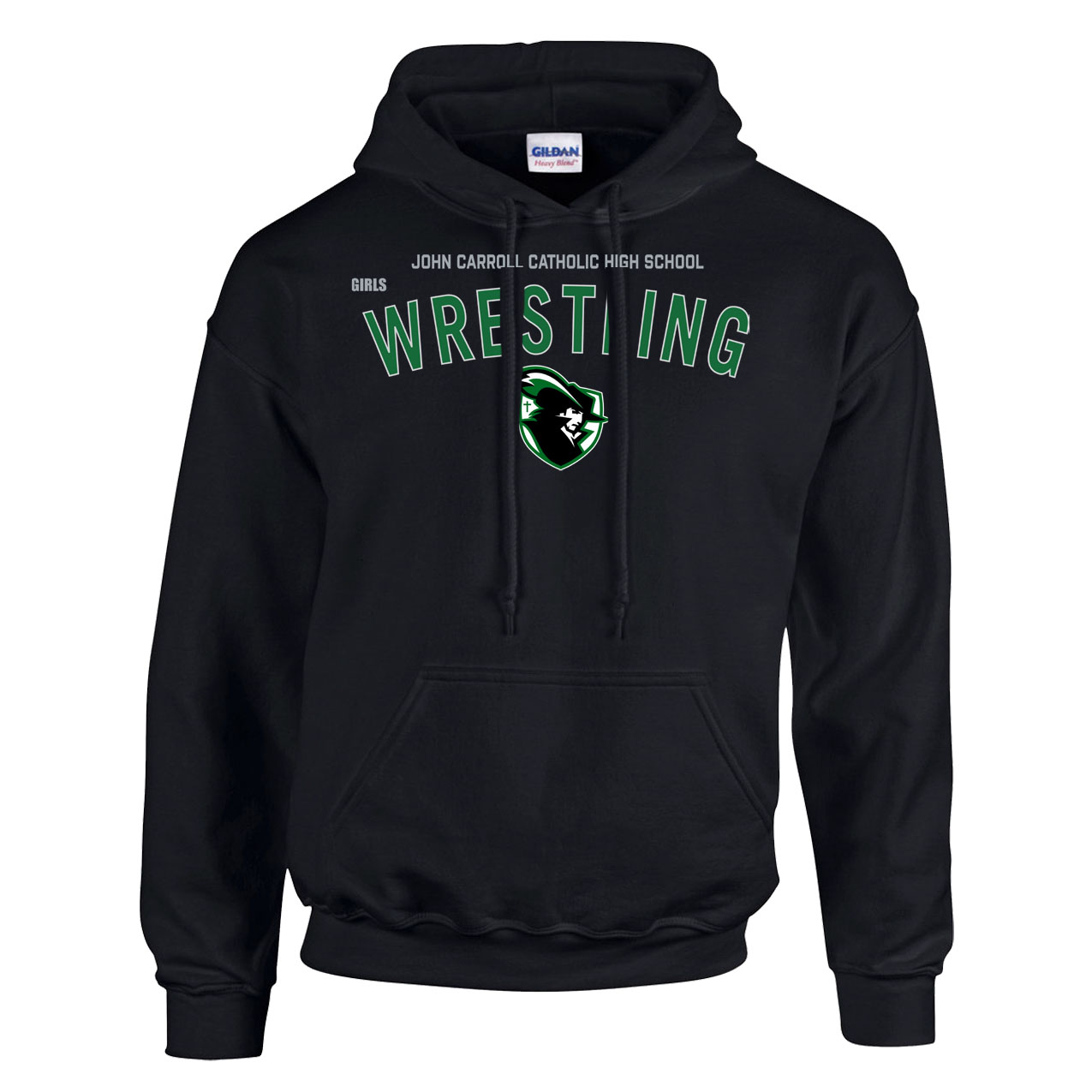 Fleece Hoodie - Black - Sport Arch