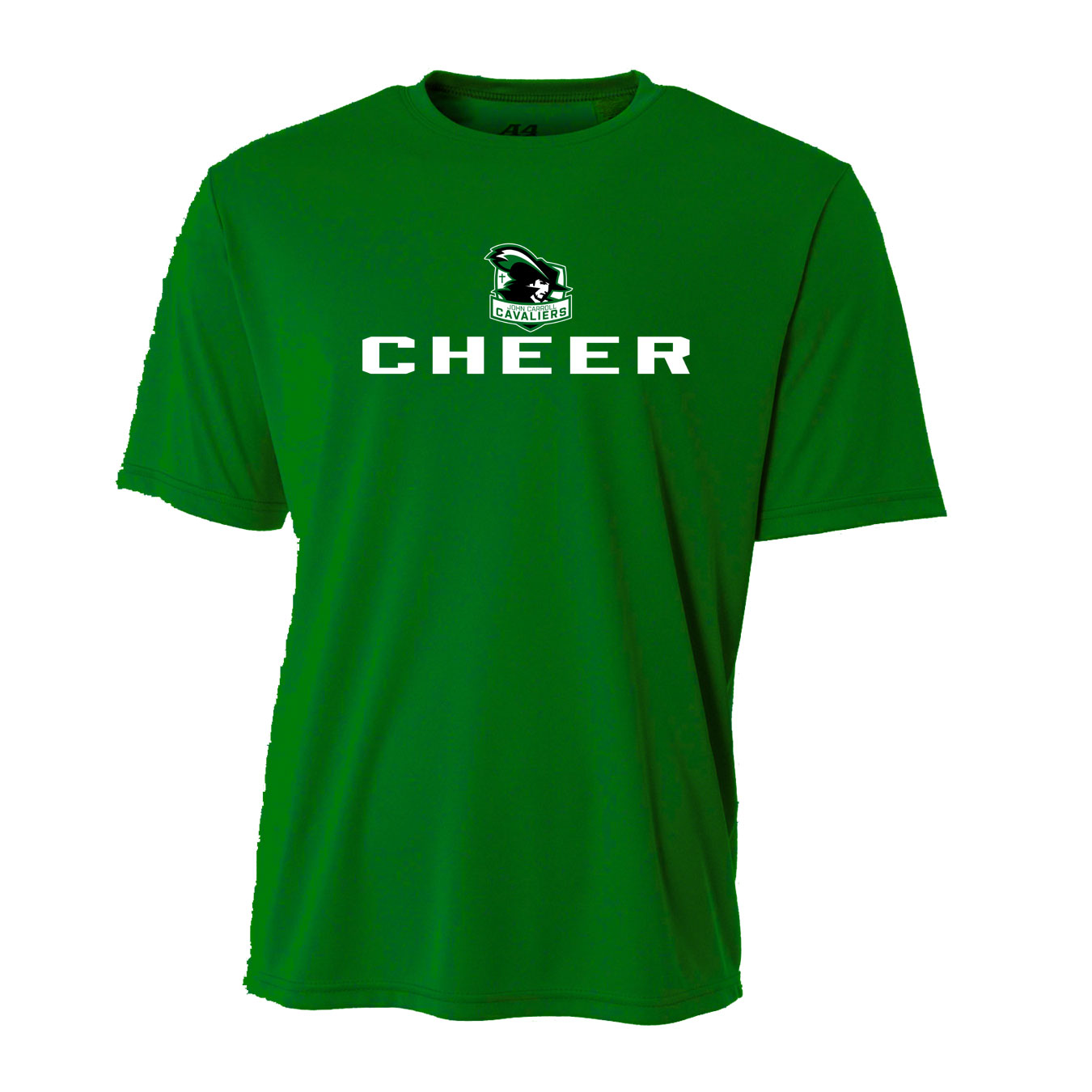 Men's Performance T-Shirt - Kelly Green - Logo Sport Name