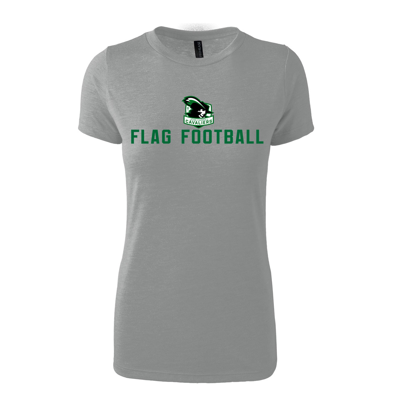 Women's Triblend T-Shirt - Grey Heather - Logo Sport Name