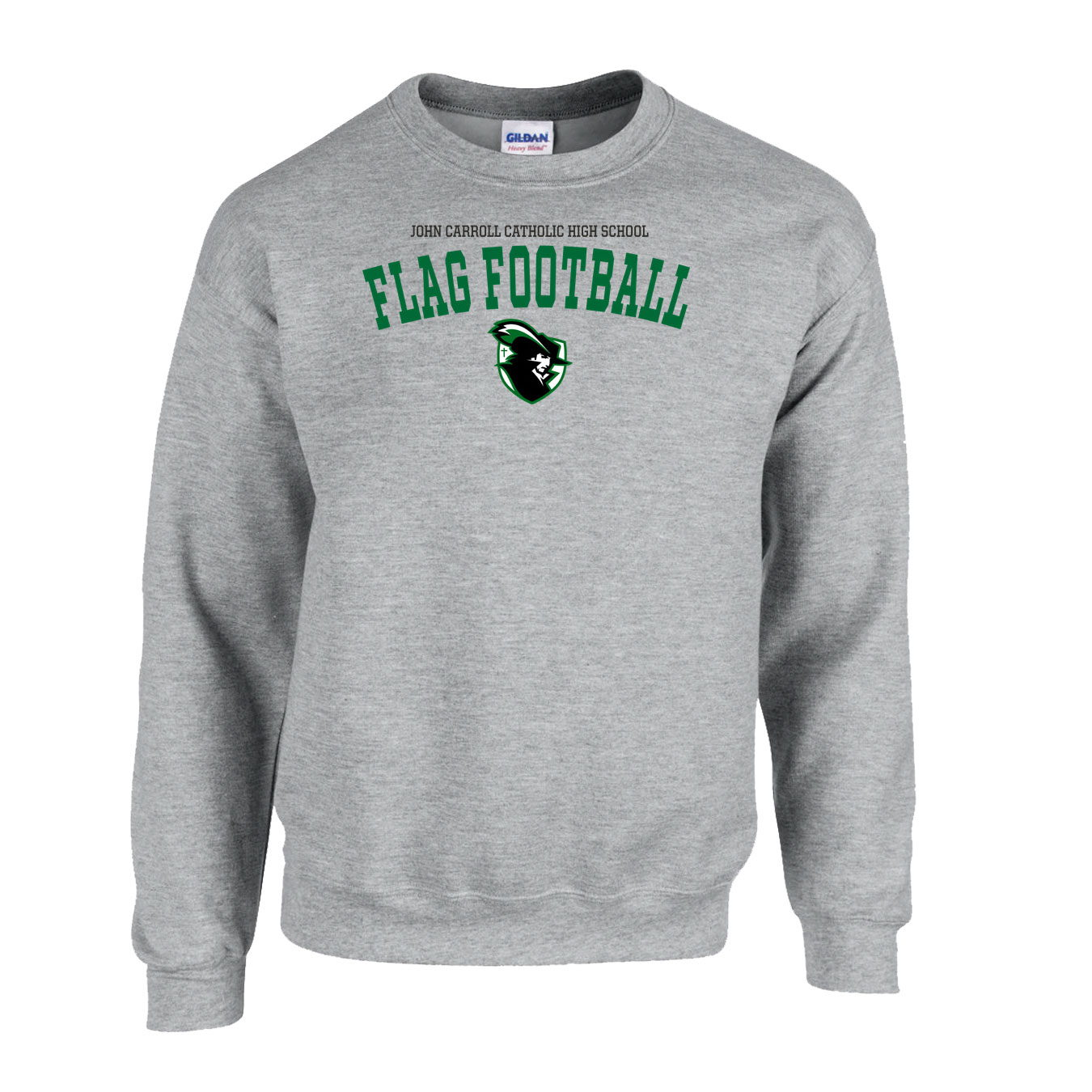 Fleece Crewneck - Sport Grey - Sport Arch
