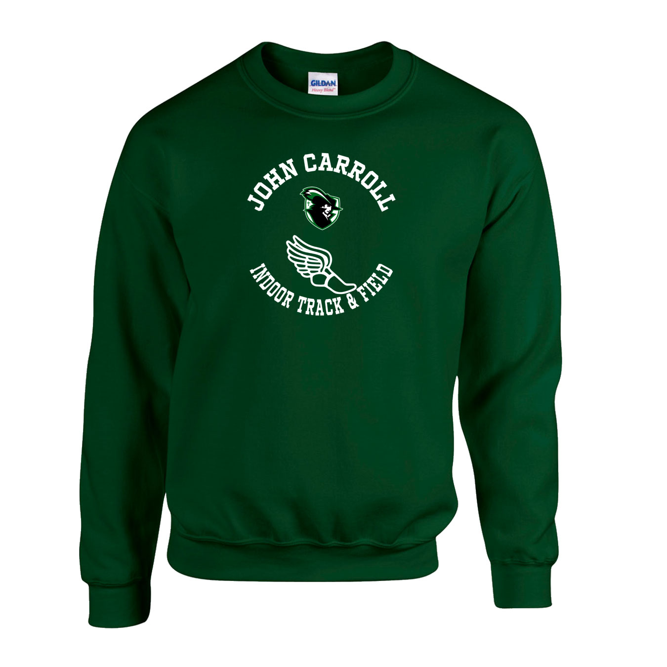 Fleece Crewneck - Forest Green - Sport Circle