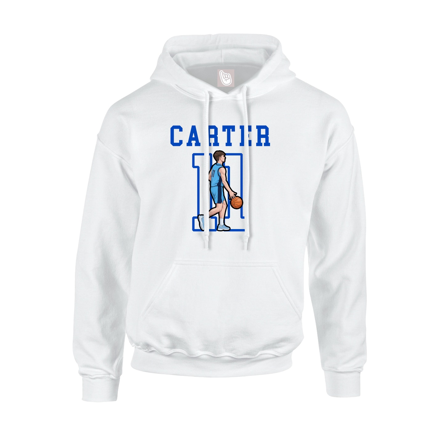 Hoodie — Shirsey in White
