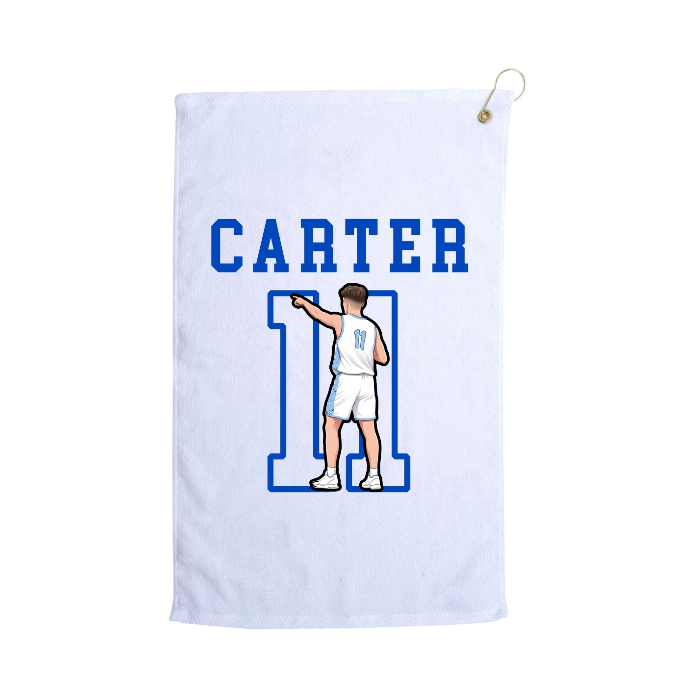 Golf Towel — Shirsey in White