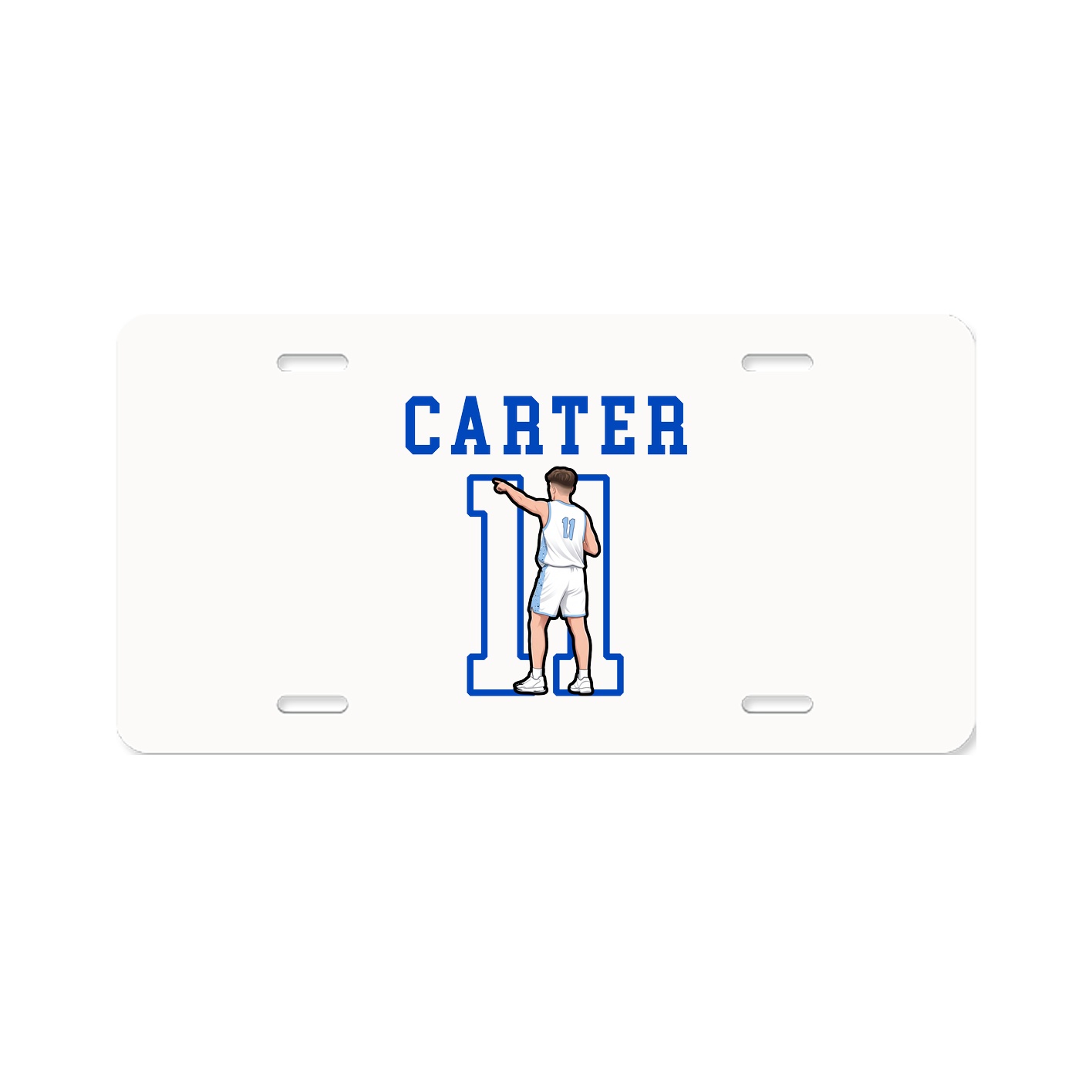 License Plate — Shirsey in Classic