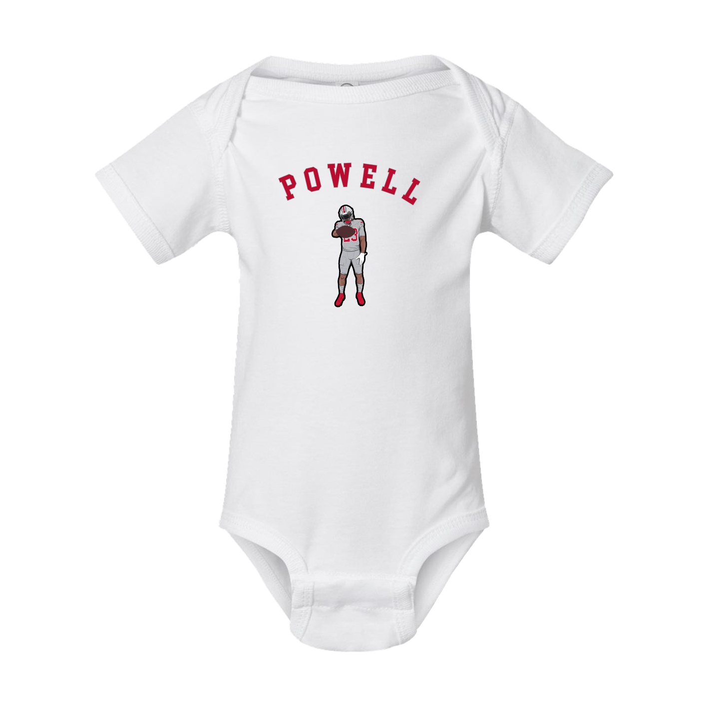 Baby Onesie — Shirsey Arch in White