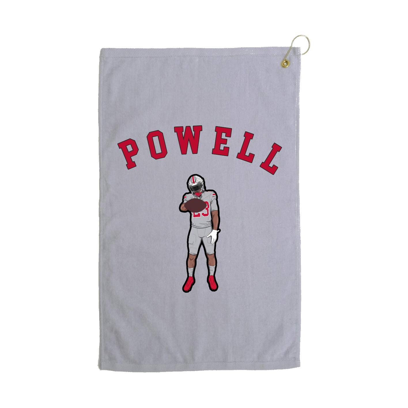 Golf Towel — Shirsey Arch in Grey