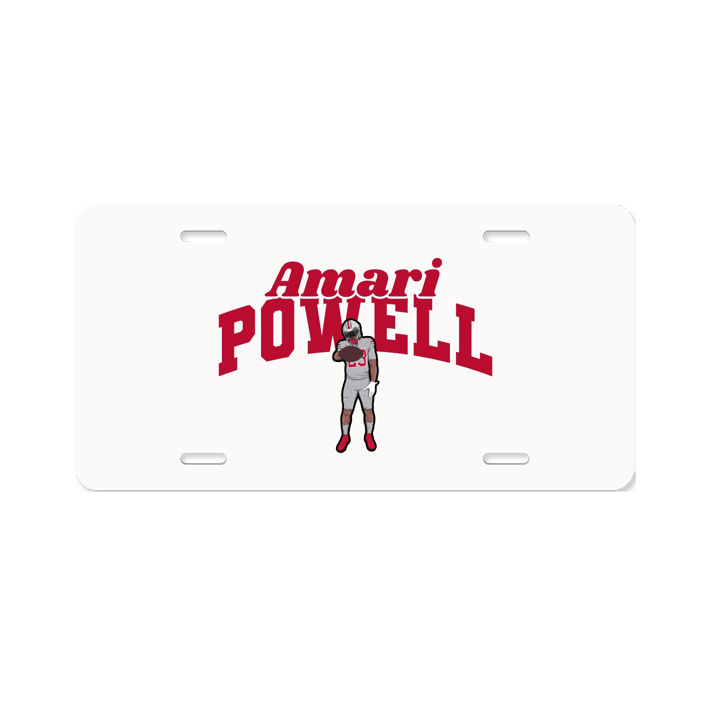 License Plate — Signature Arch in Classic
