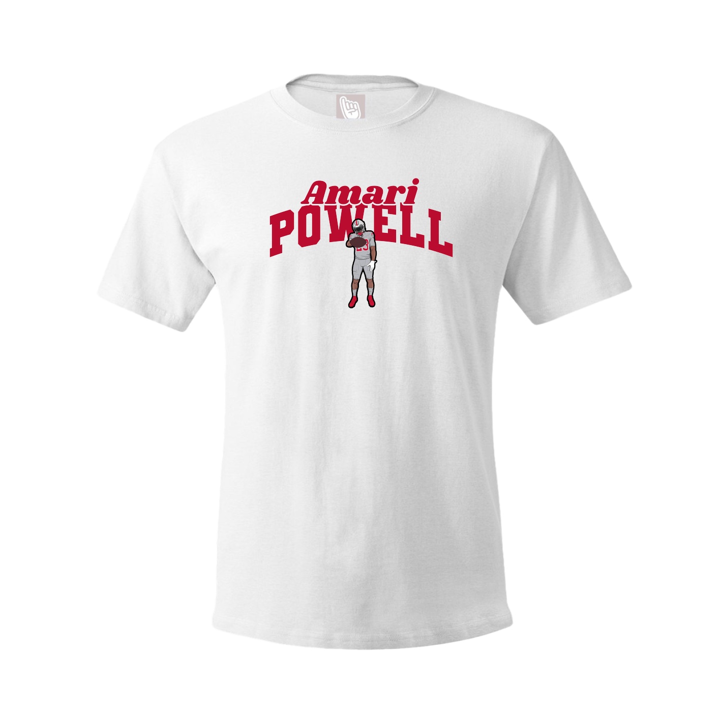 Youth Tee — Signature Arch in White