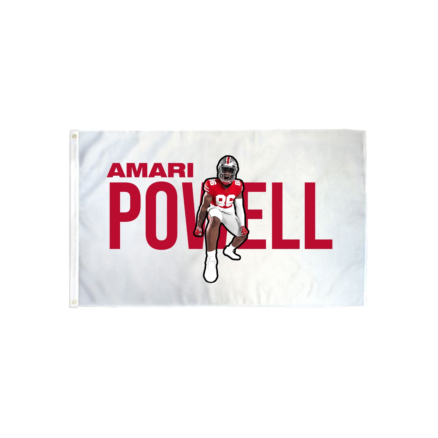 3x5 Flag — Player Name in Classic
