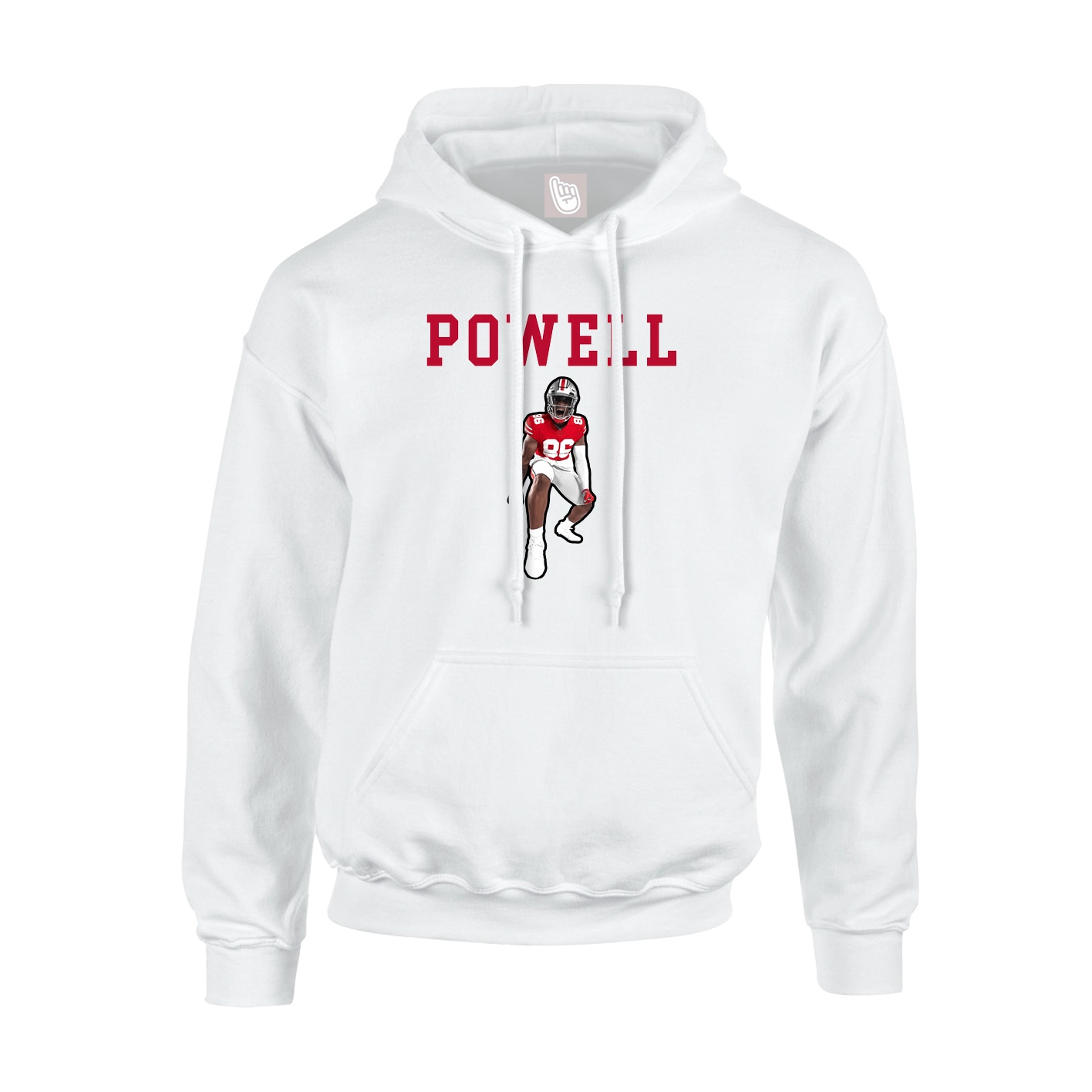 Youth Hoodie — Shirsey in White