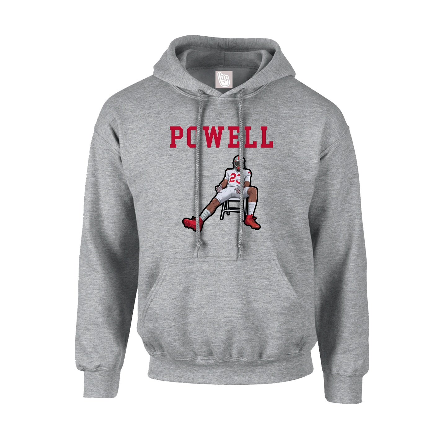 Hoodie — Shirsey in Grey