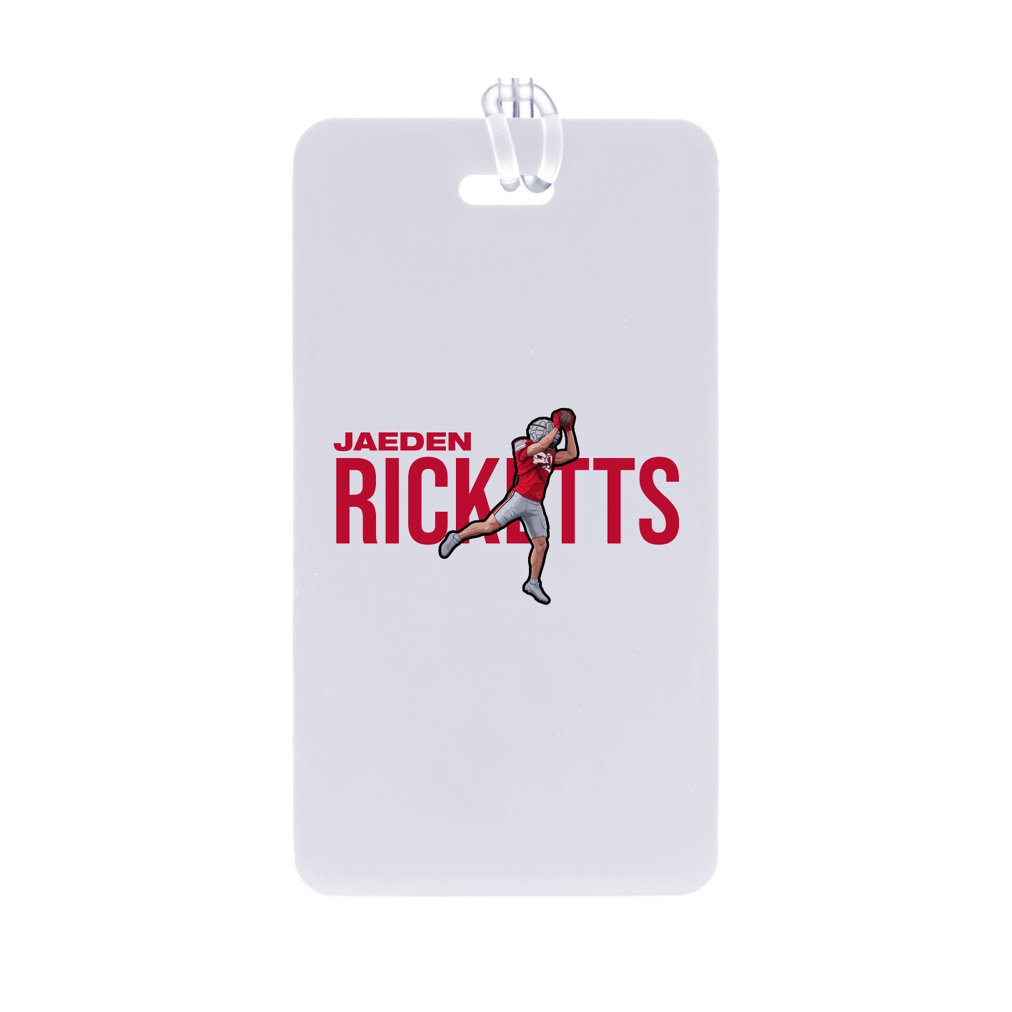 Bag Tag — Player Name in Classic