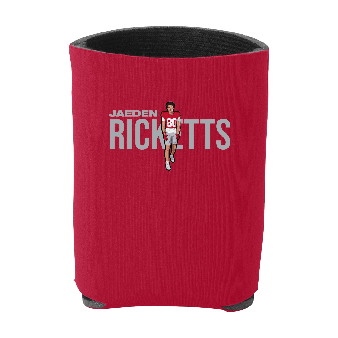 Can Holder — Player Name in Red