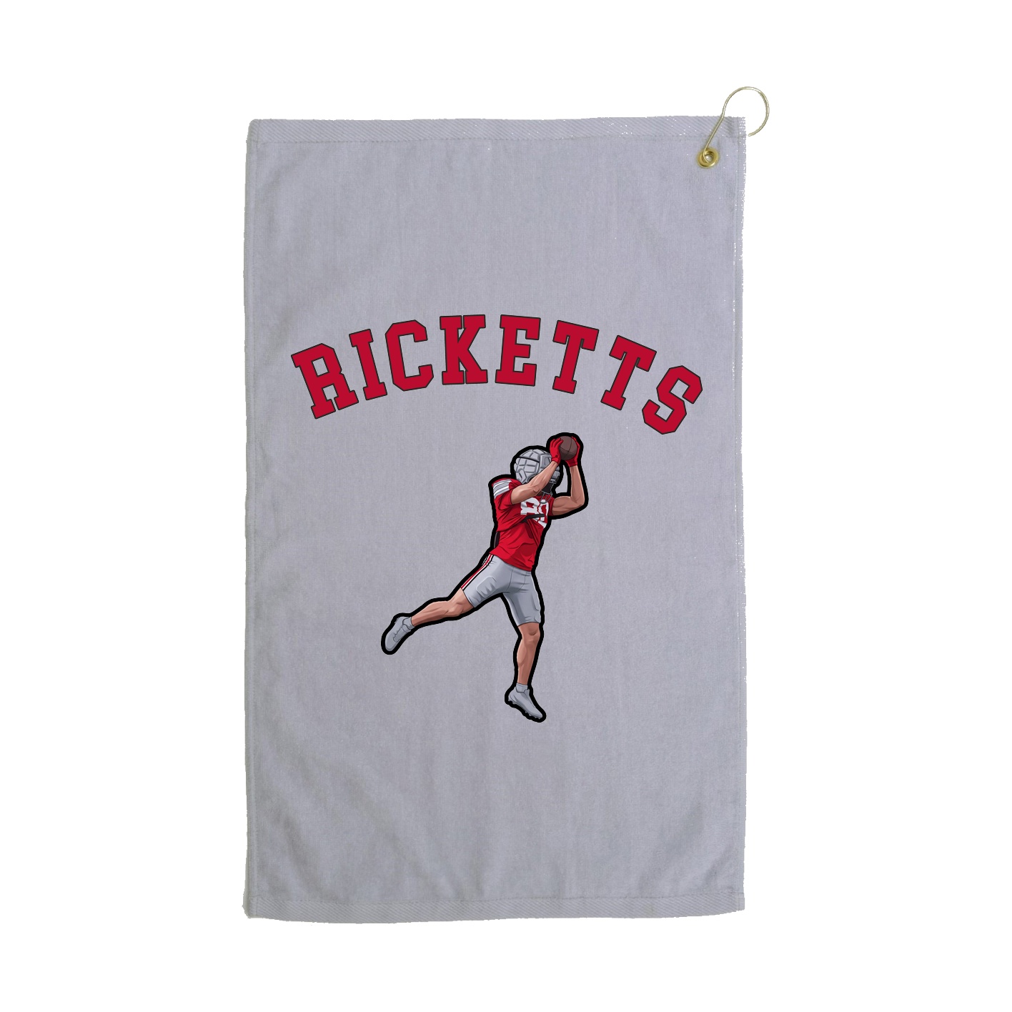 Golf Towel — Shirsey Arch in Grey