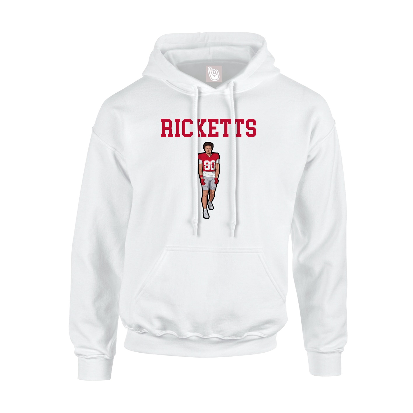 Youth Hoodie — Shirsey in White