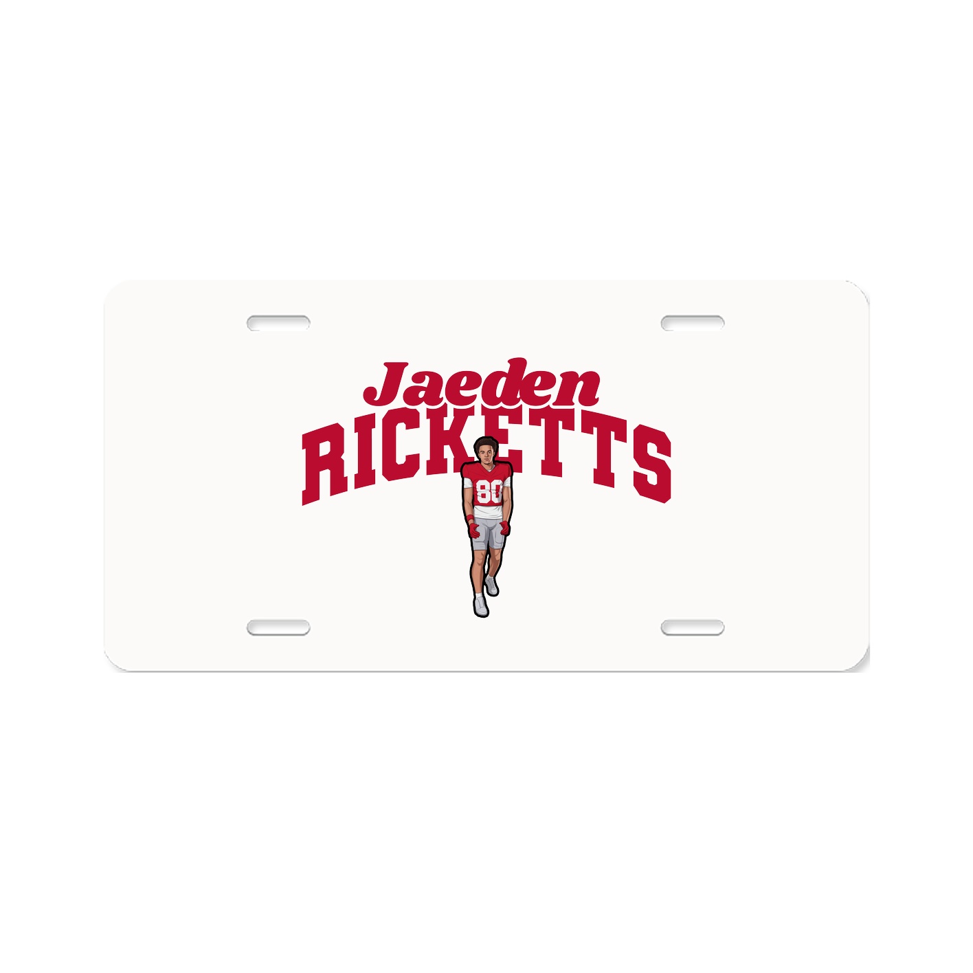 License Plate — Signature Arch in Classic