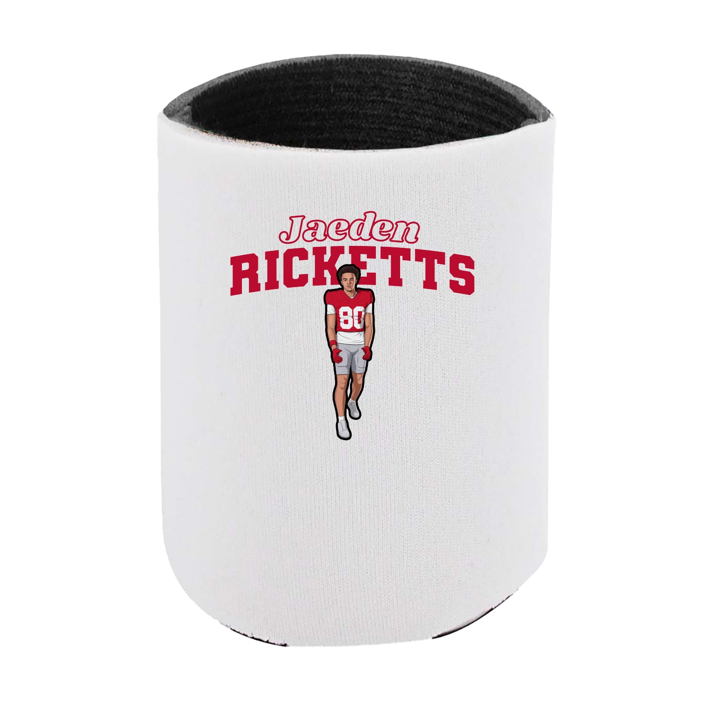Can Holder — Name Arch in White