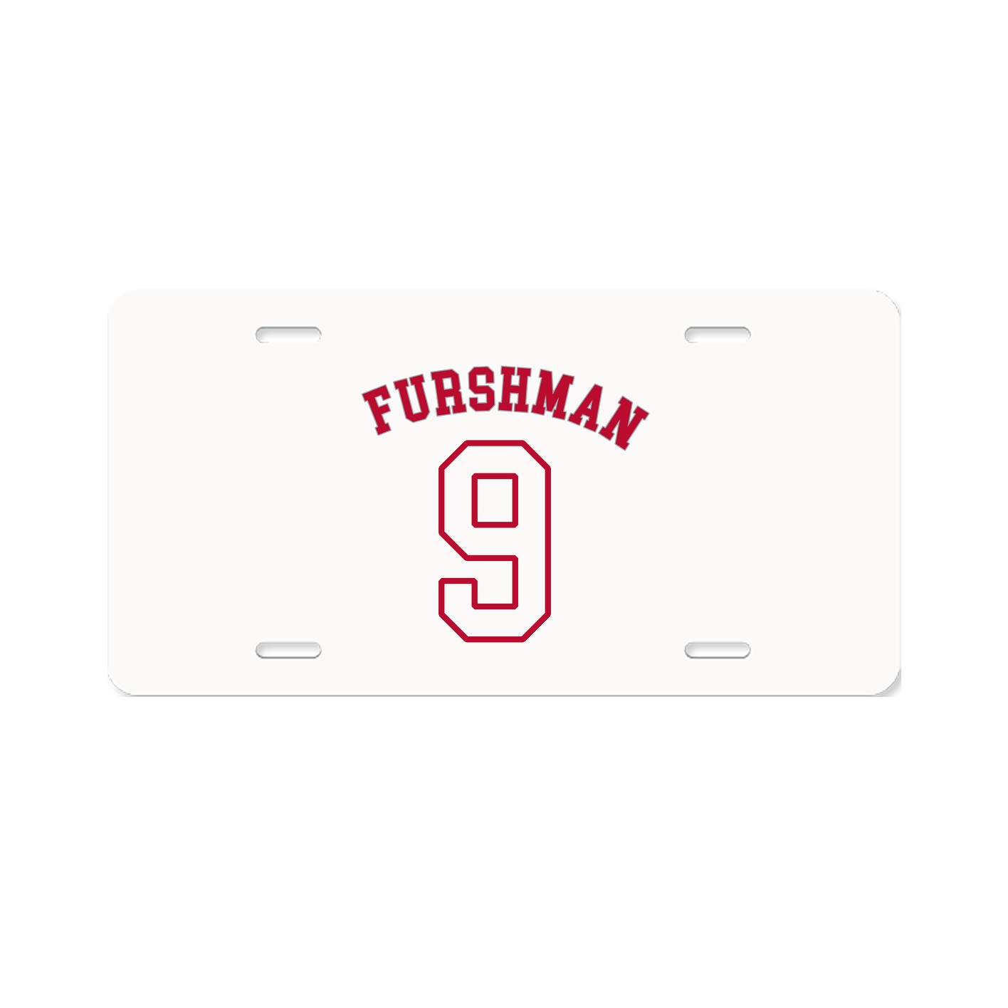 License Plate — Shirsey Arch in Classic