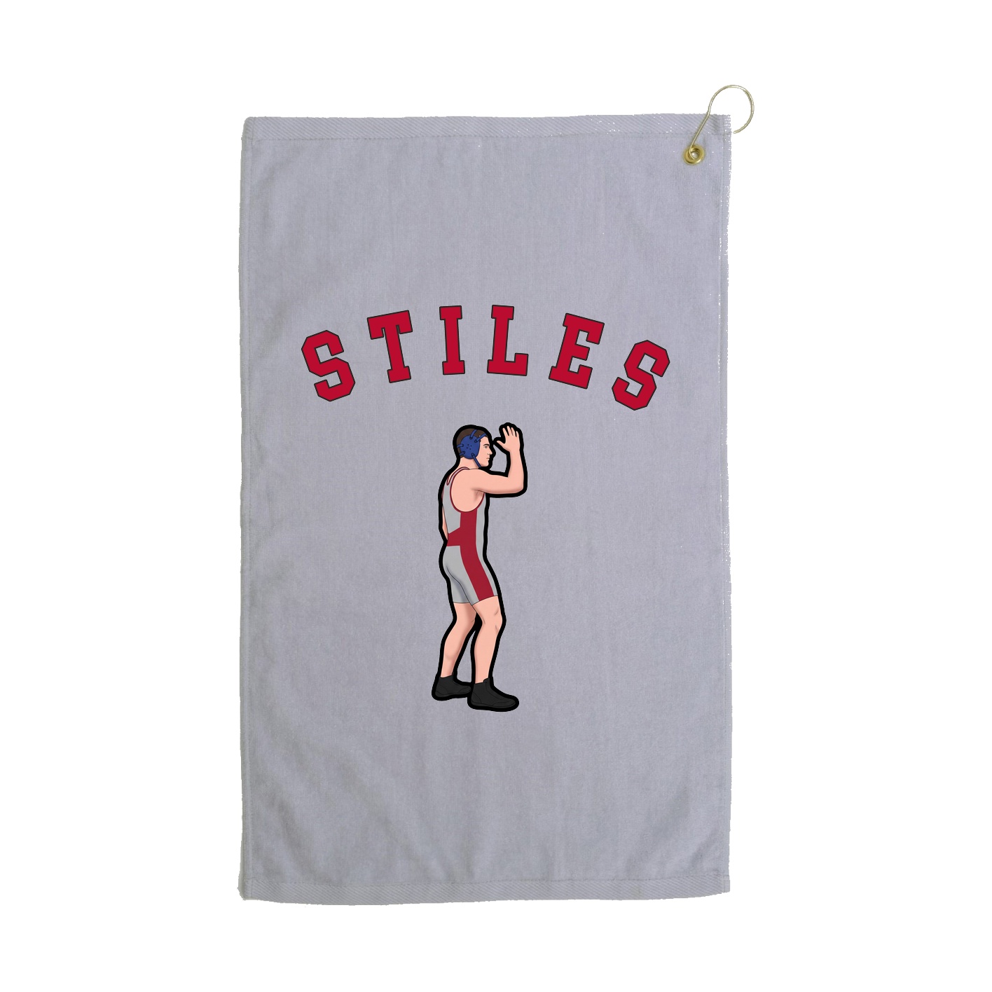 Golf Towel — Shirsey Arch in Grey