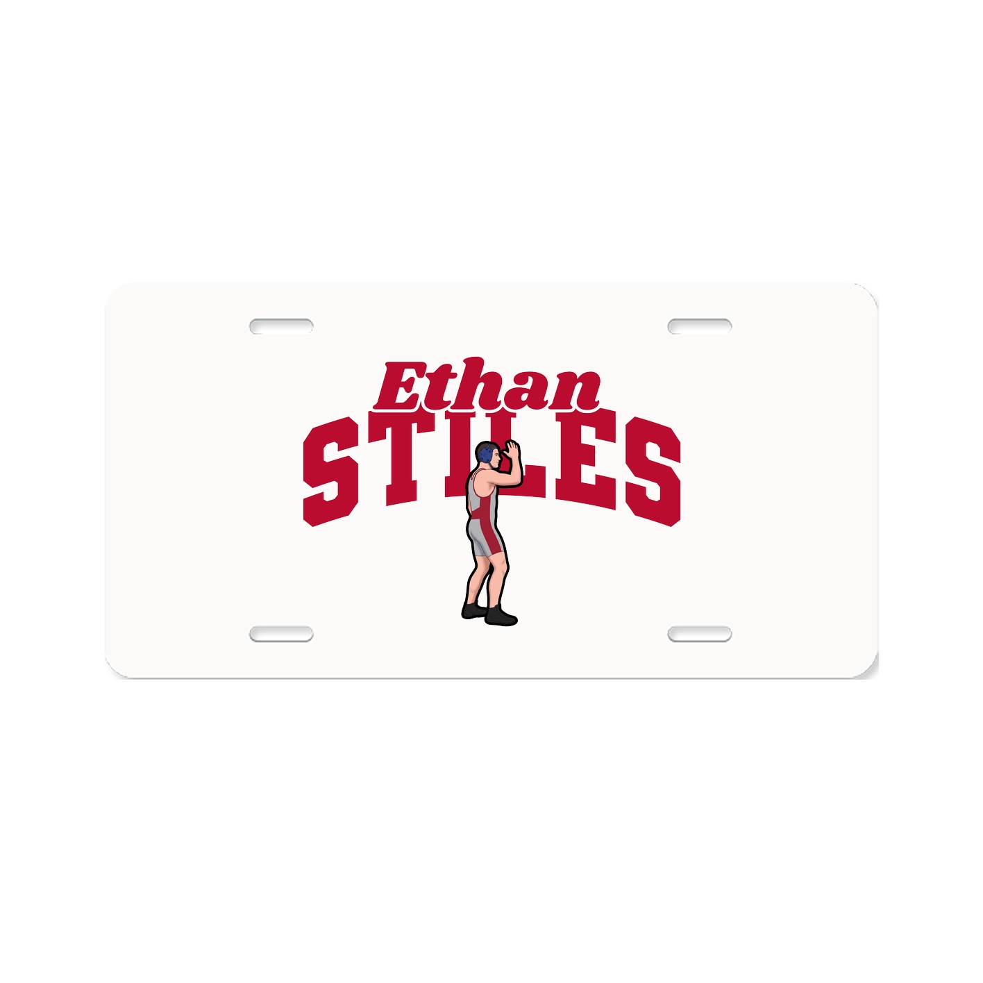 License Plate — Signature Arch in Classic